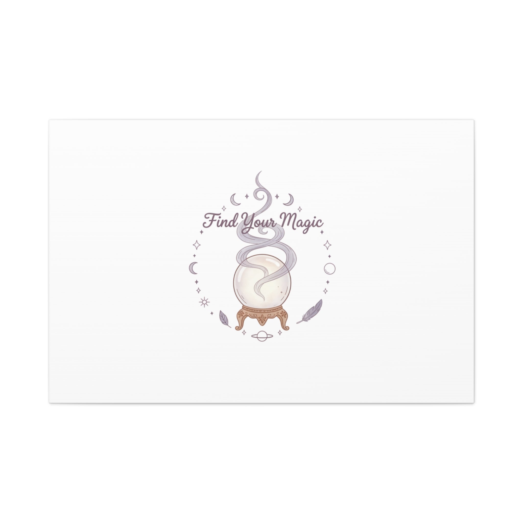 Find Your Magic Canvas | witchcore, moon phase, crystals
