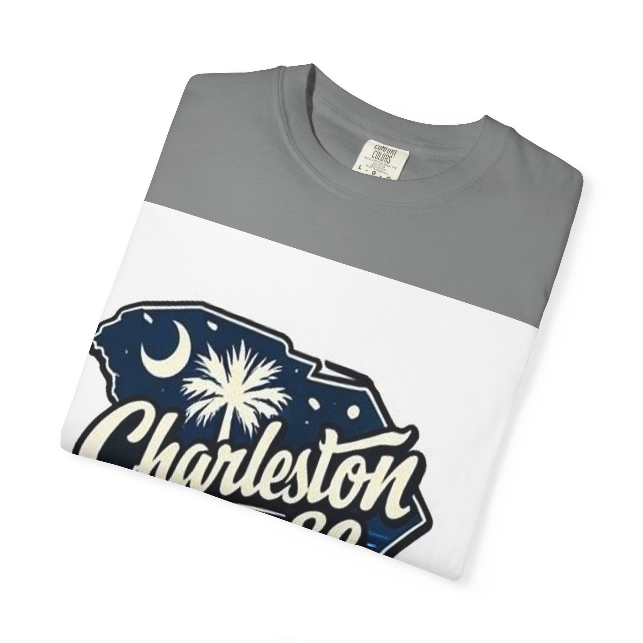 Charleston SC State Outline Logo