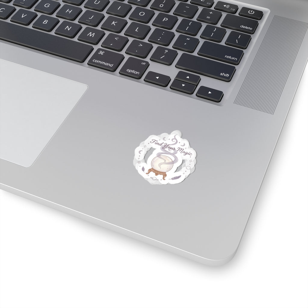 Find Your Magic Cauldron Sticker | witchcore, moon phase, herblore