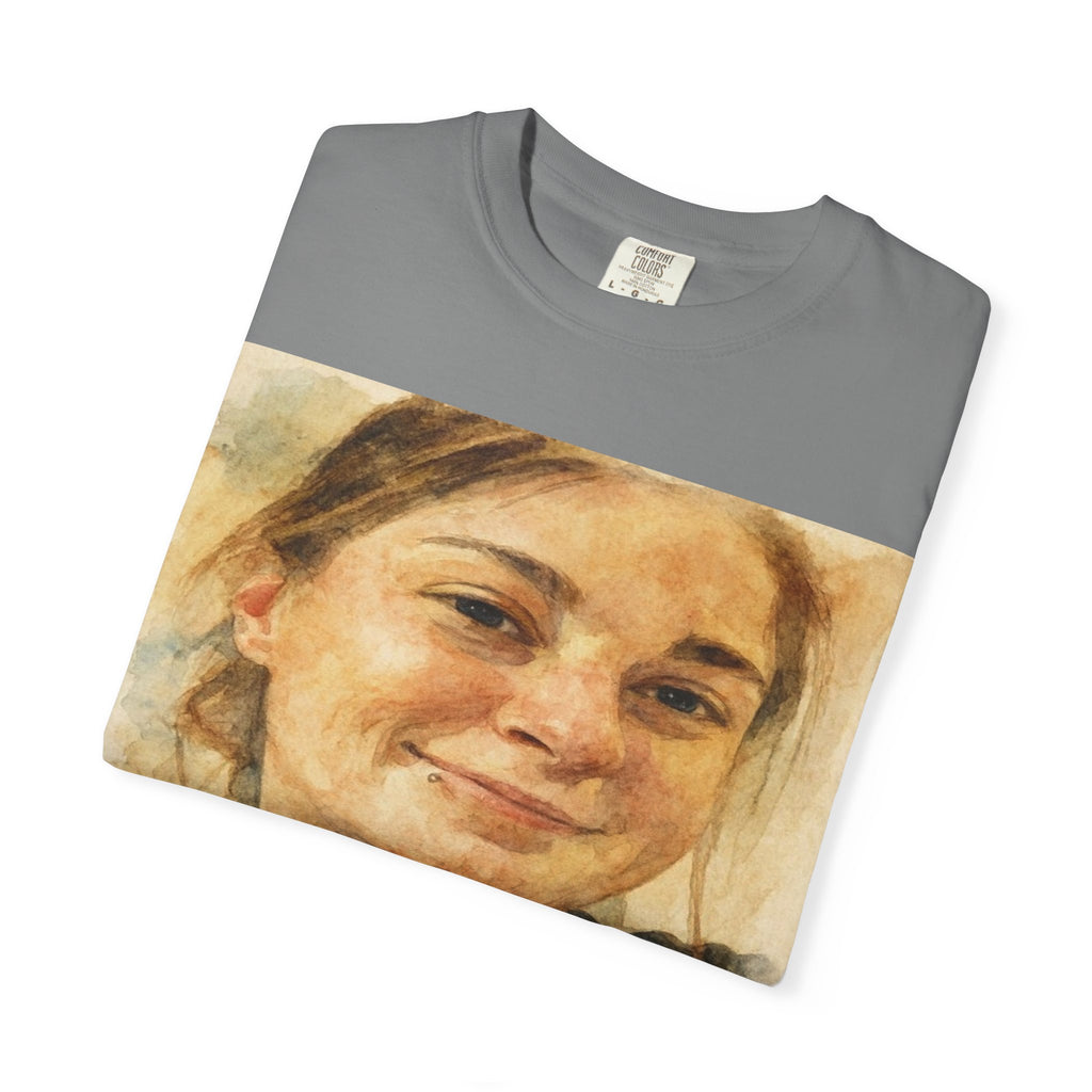 Contemplative Portrait in Watercolor