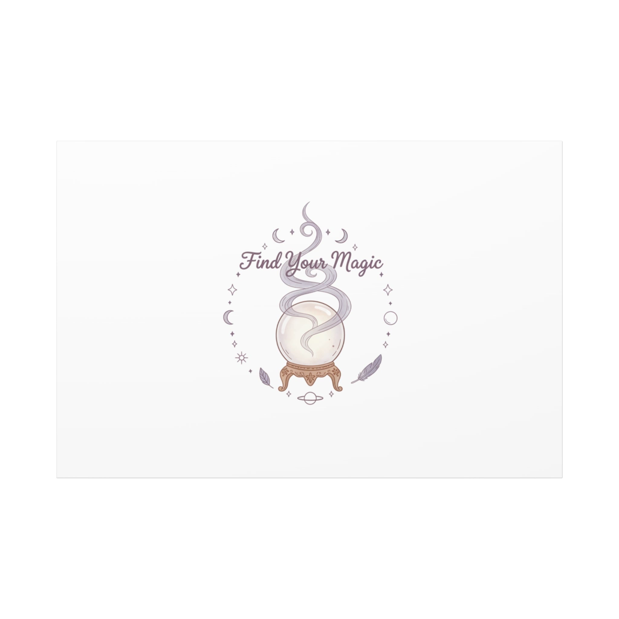 Find Your Magic Canvas | witchcore, moon phase, crystals