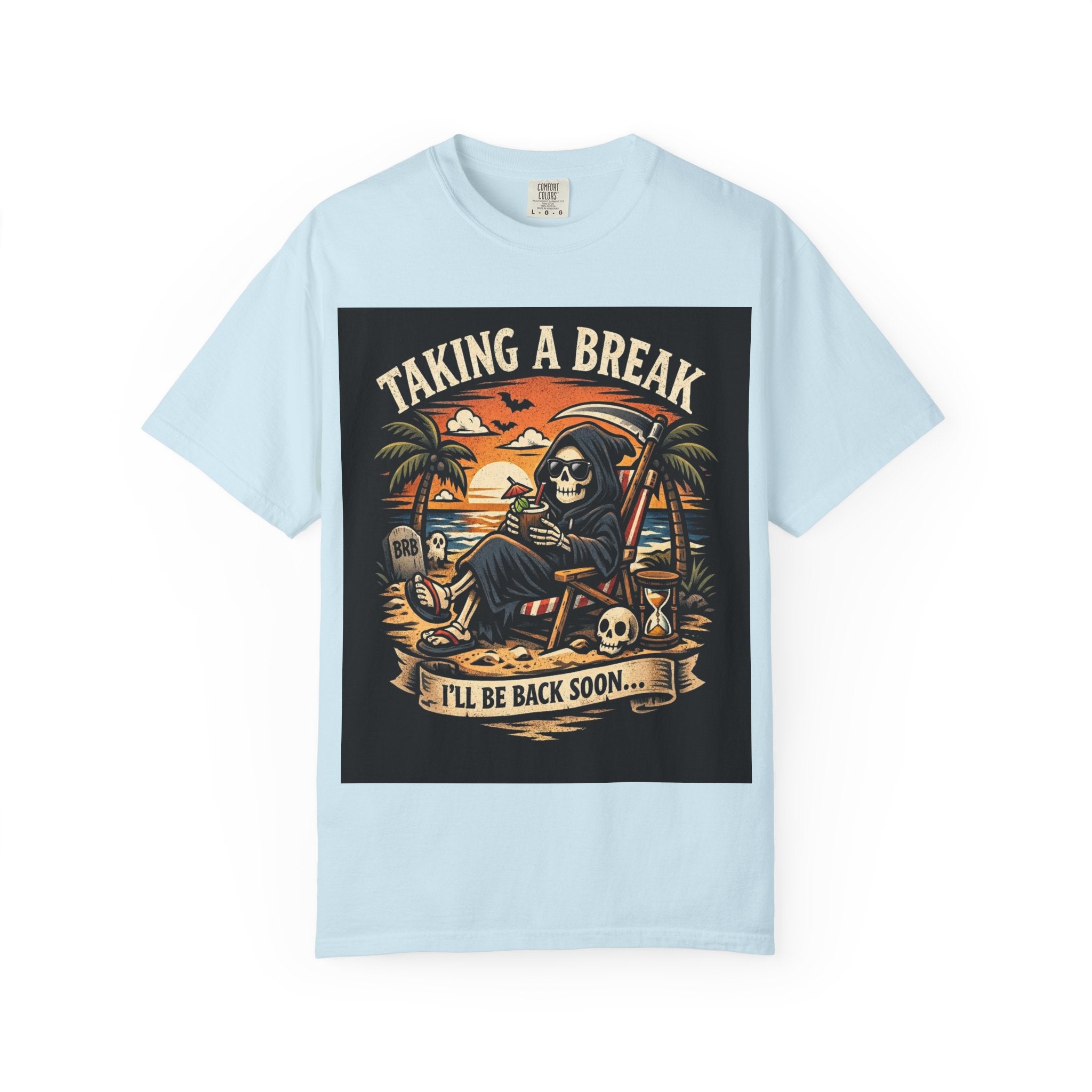 Grim Reaper's Beach Vacation