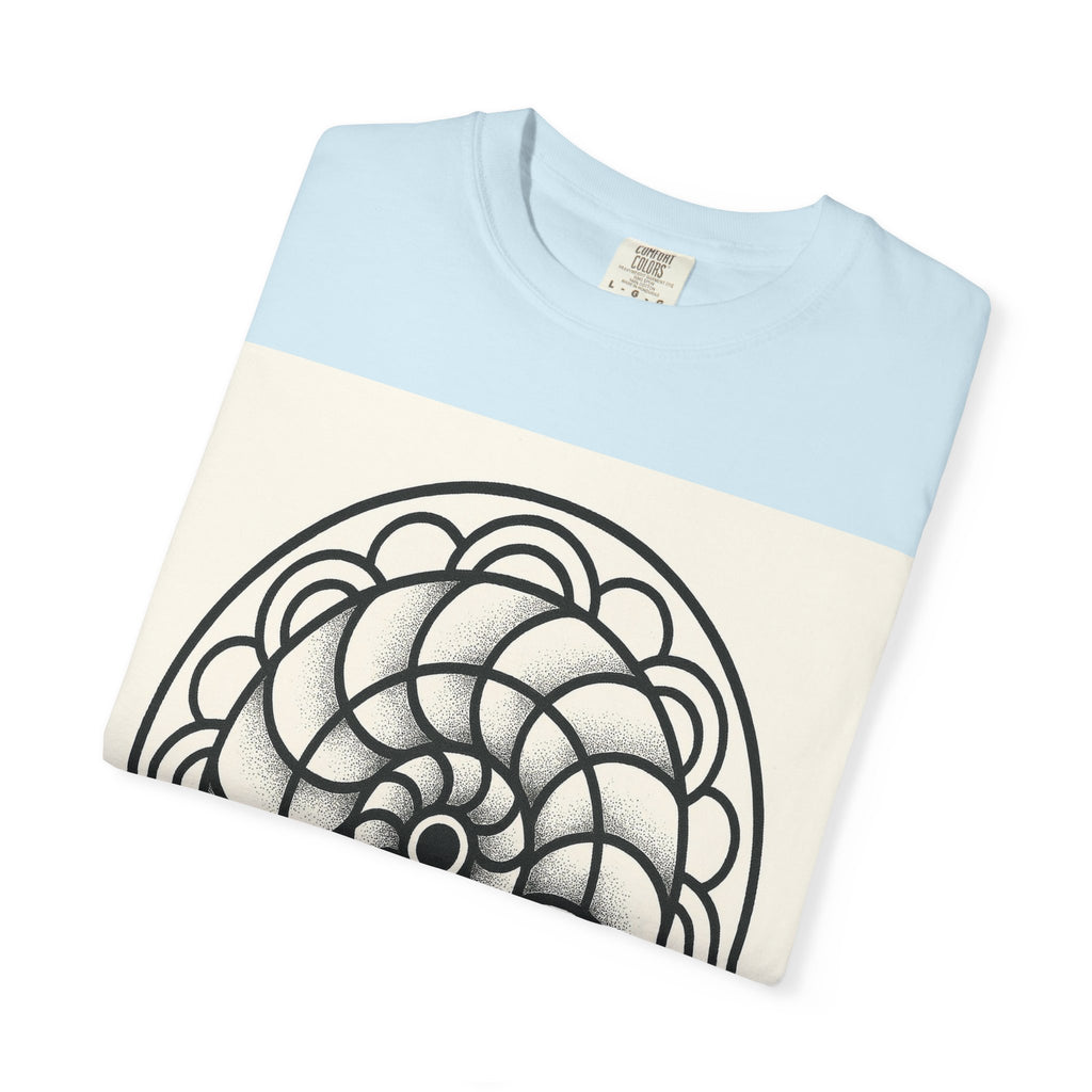 Intricate Black and White Mandala Design