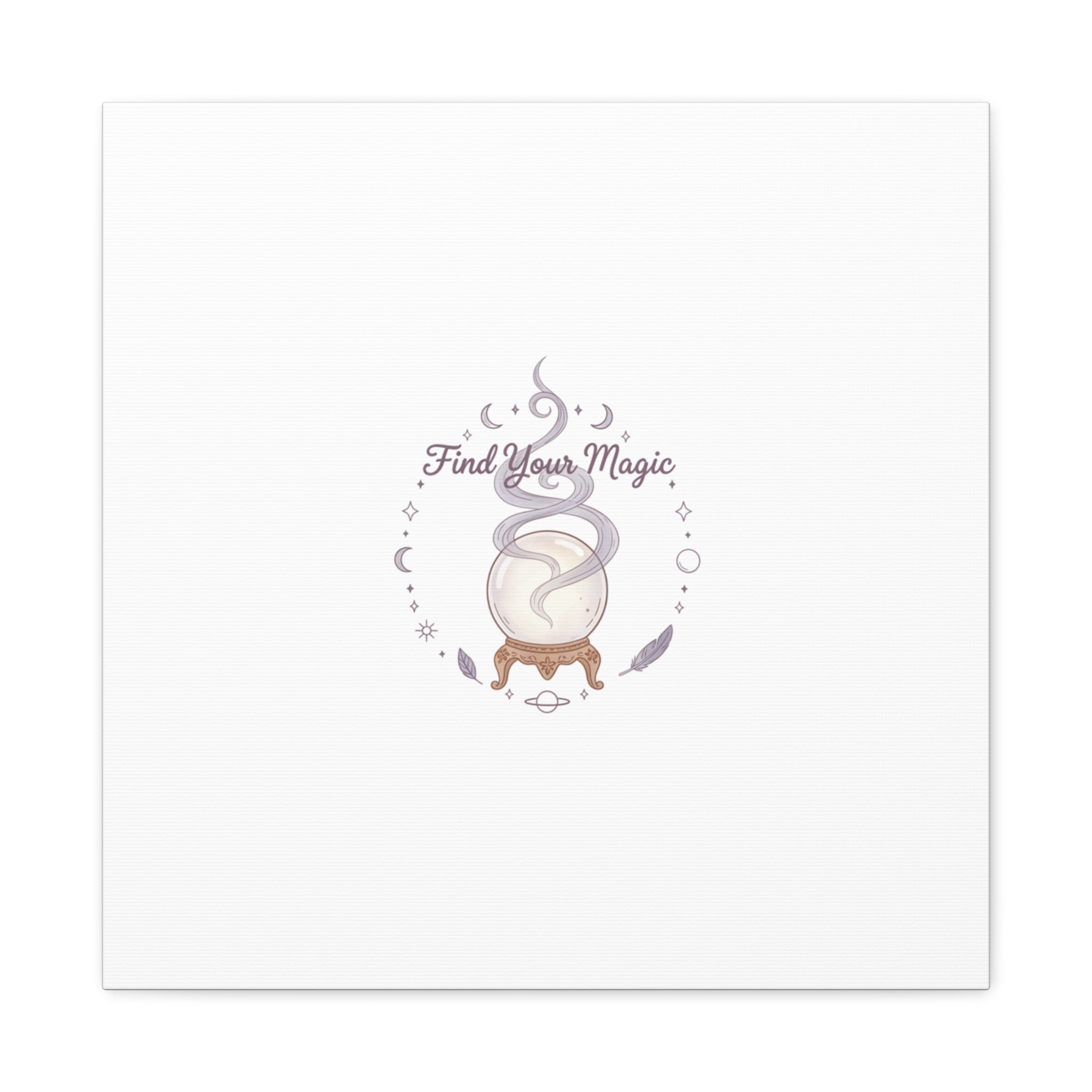 Find Your Magic Canvas | witchcore, moon phase, crystals
