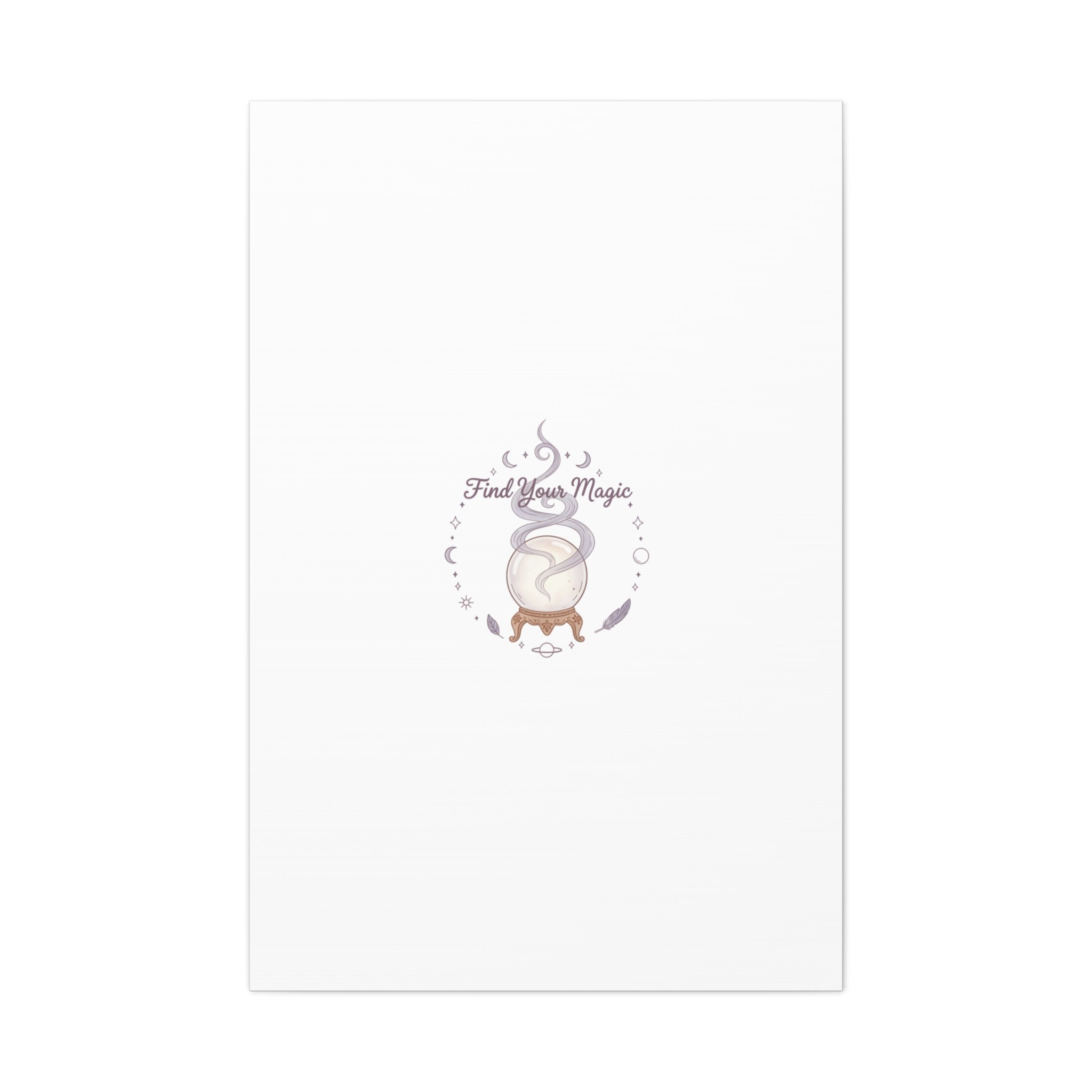 Find Your Magic Canvas | witchcore, moon phase, crystals