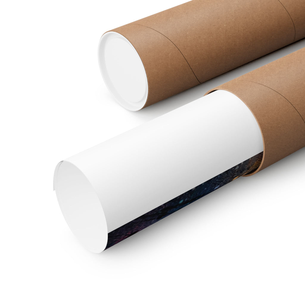 Collage Art Poster — Pop Culture & Classical Montage Matte Vertical Print