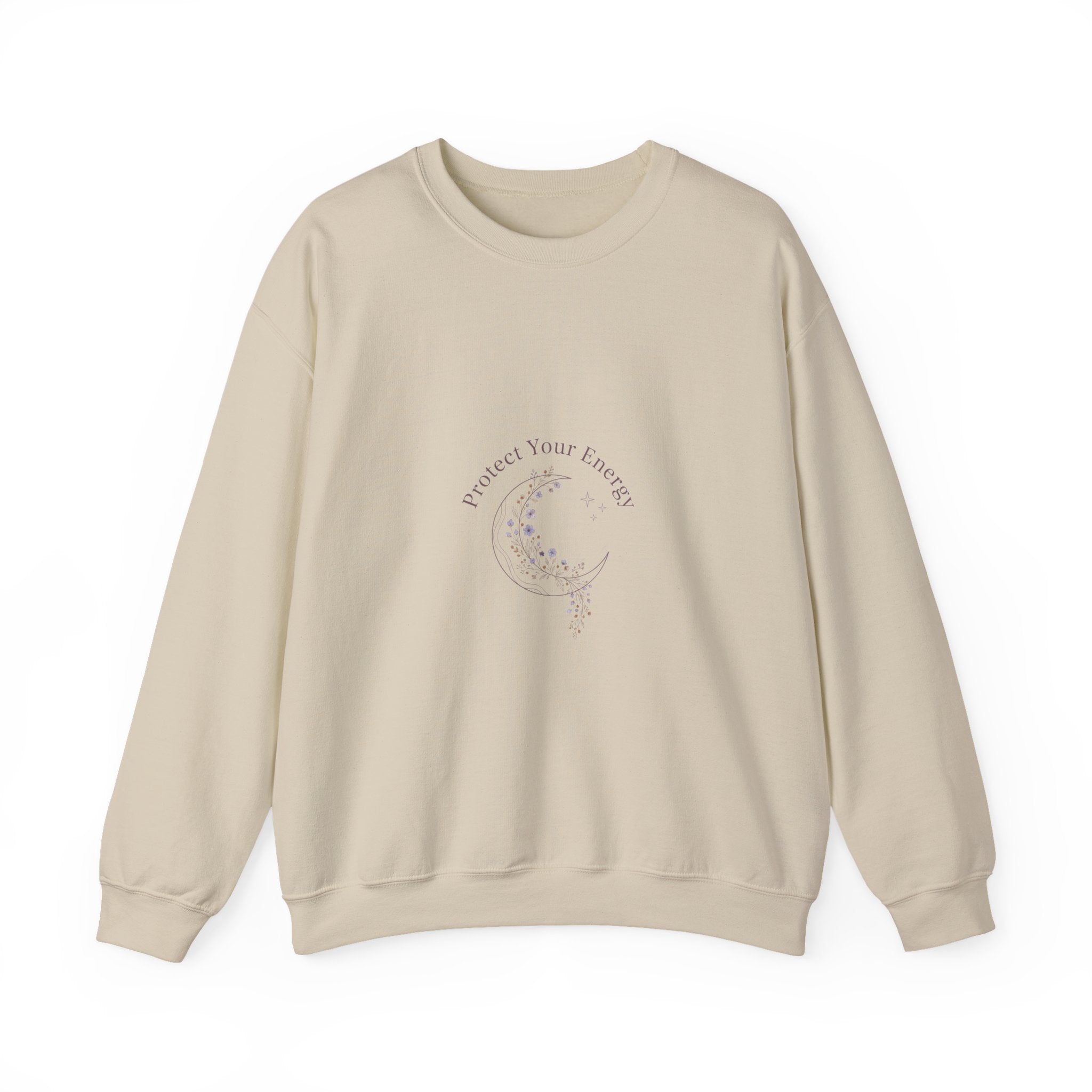 Protect Your Energy Moon Phase Sweatshirt | witchcore, celestial