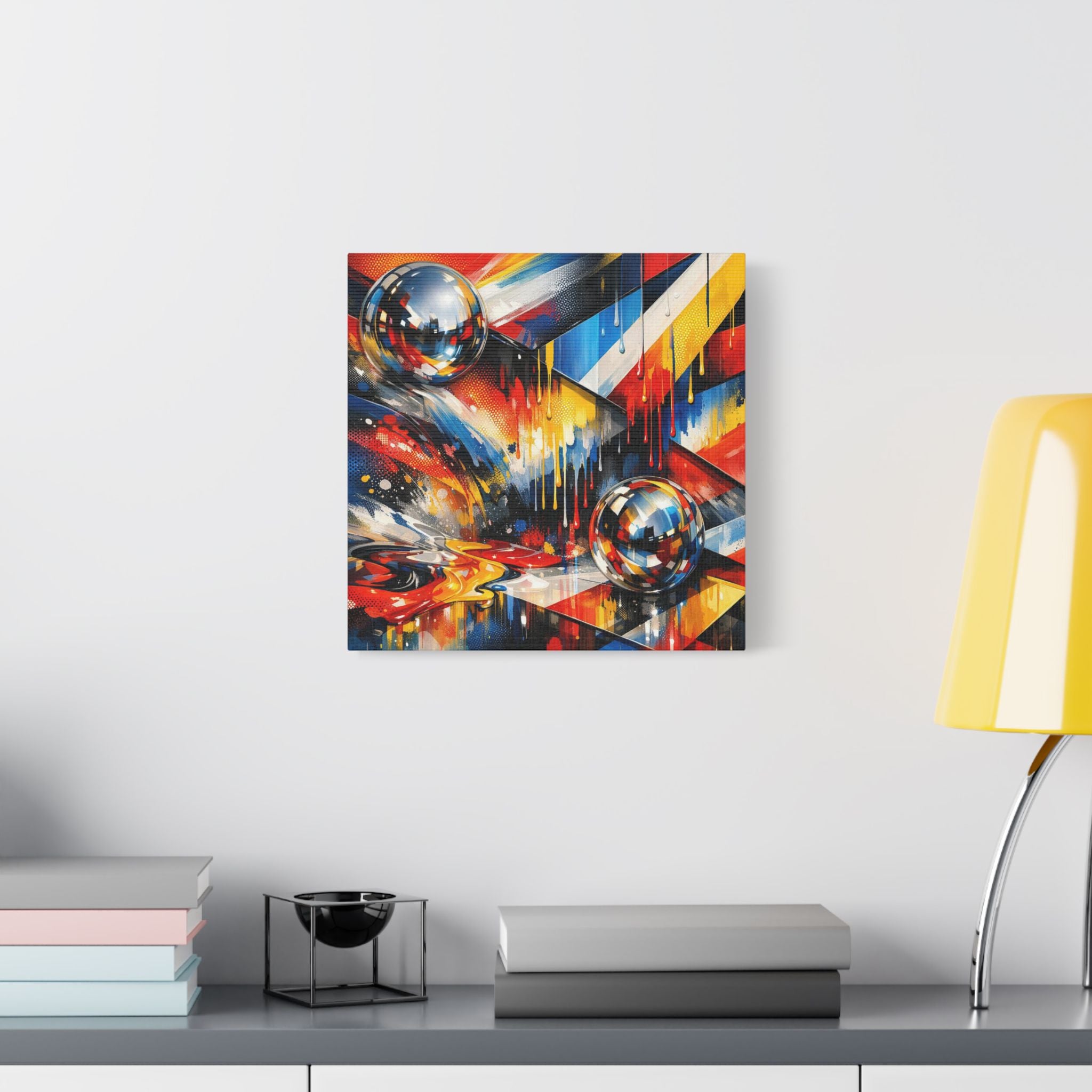 History of Art Series — Satin Canvas Print