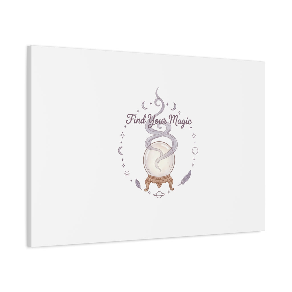 Find Your Magic Canvas | witchcore, moon phase, crystals