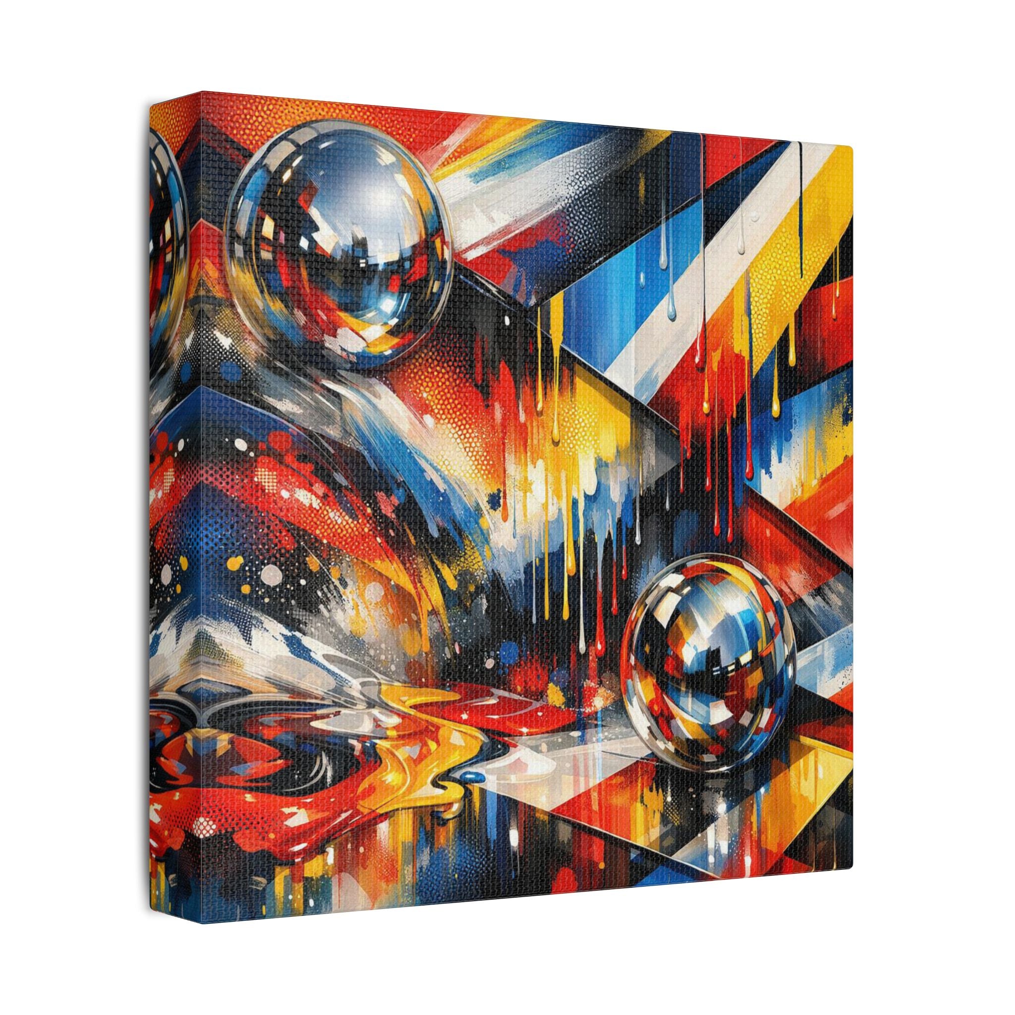 History of Art Series — Satin Canvas Print