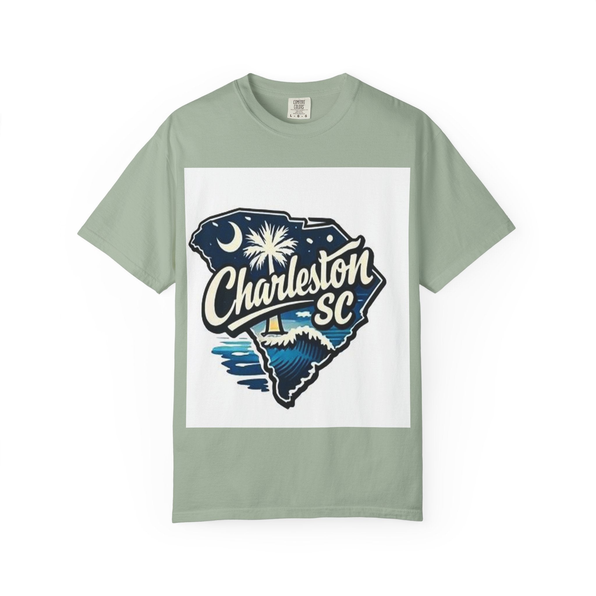 Charleston SC State Outline Logo