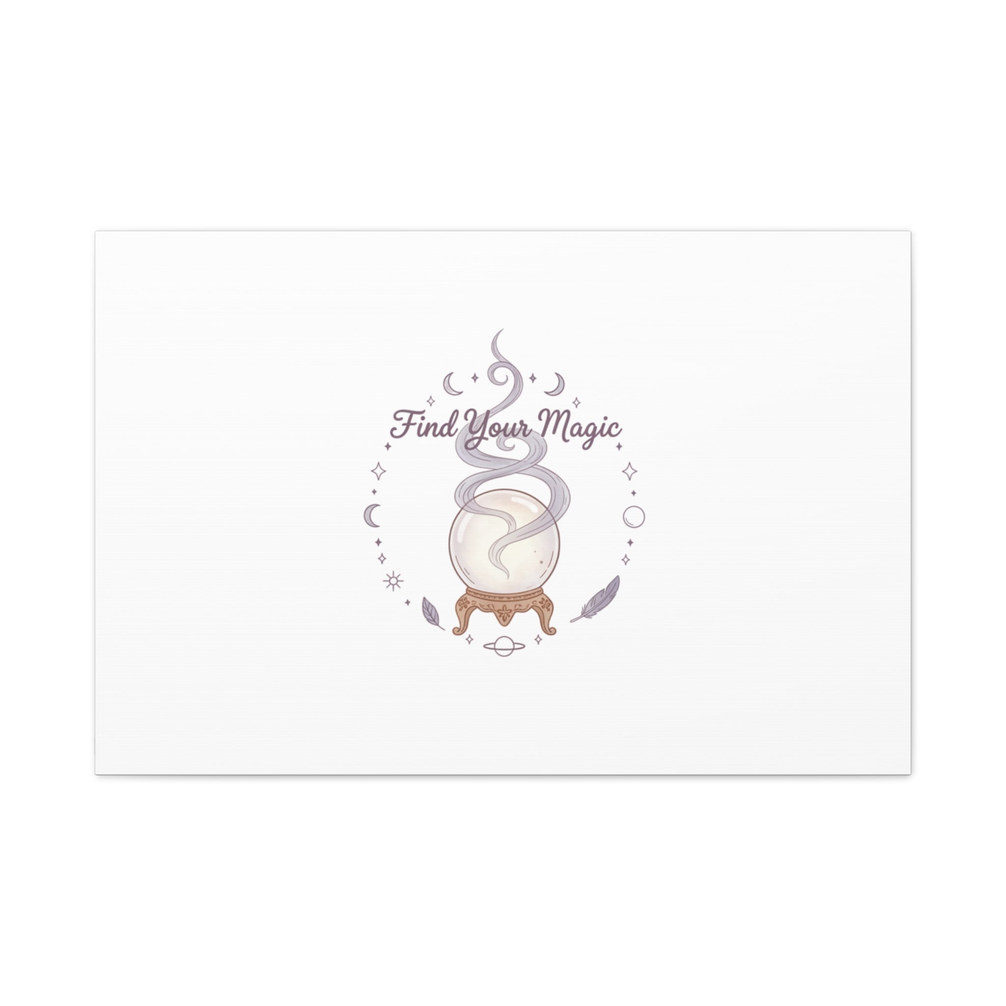 Find Your Magic Canvas | witchcore, moon phase, crystals