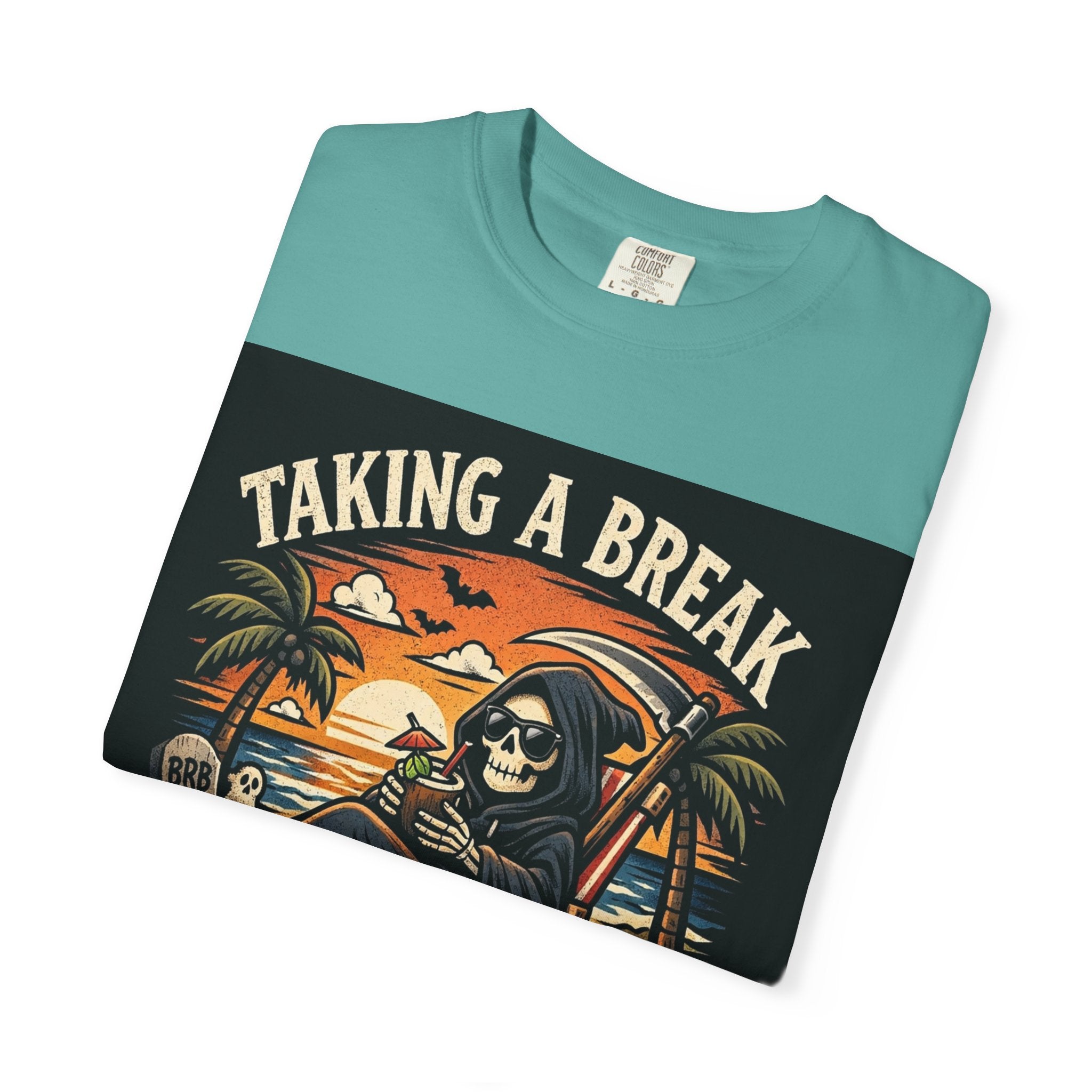 Grim Reaper's Beach Vacation