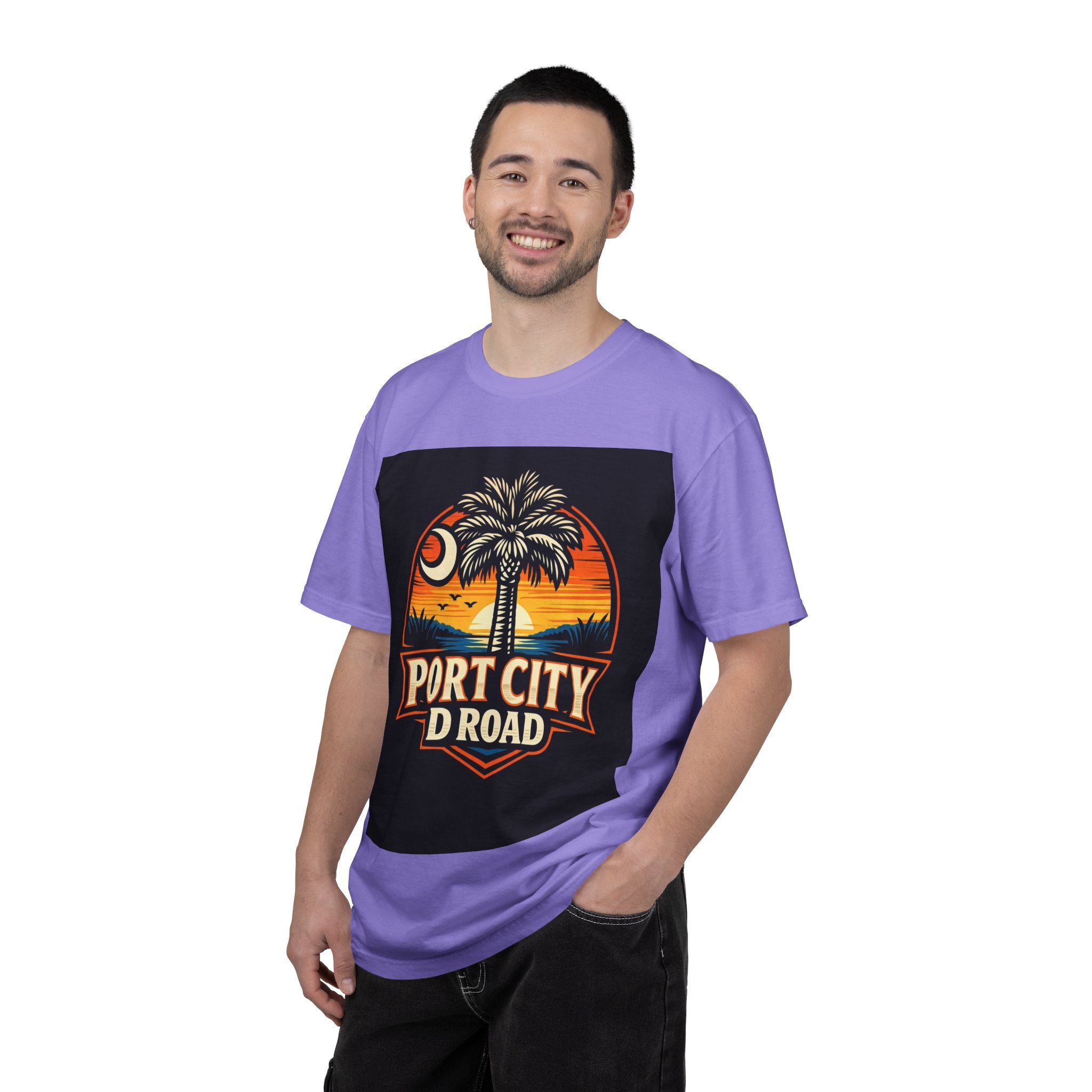 Tropical Sunset Palm