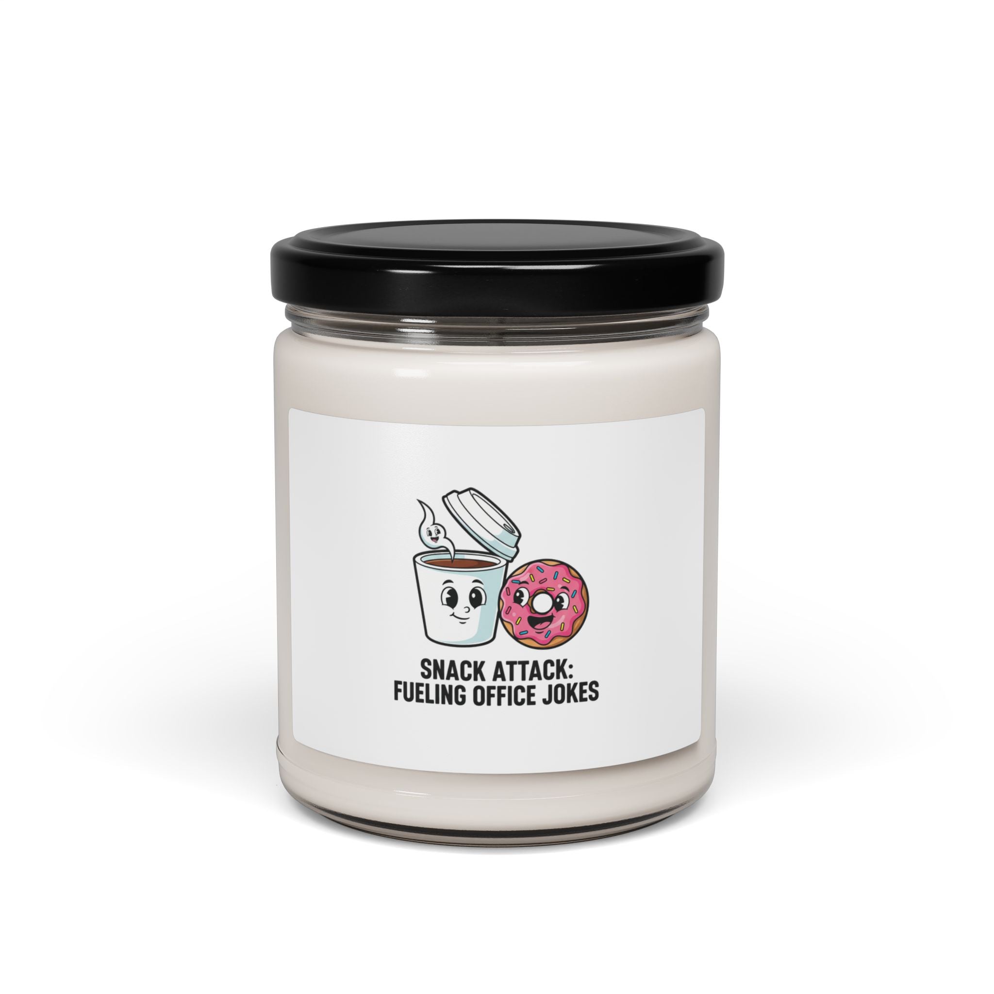 Snack Attack Candle, Soy Candle | Office Humor, Coffee Fuel