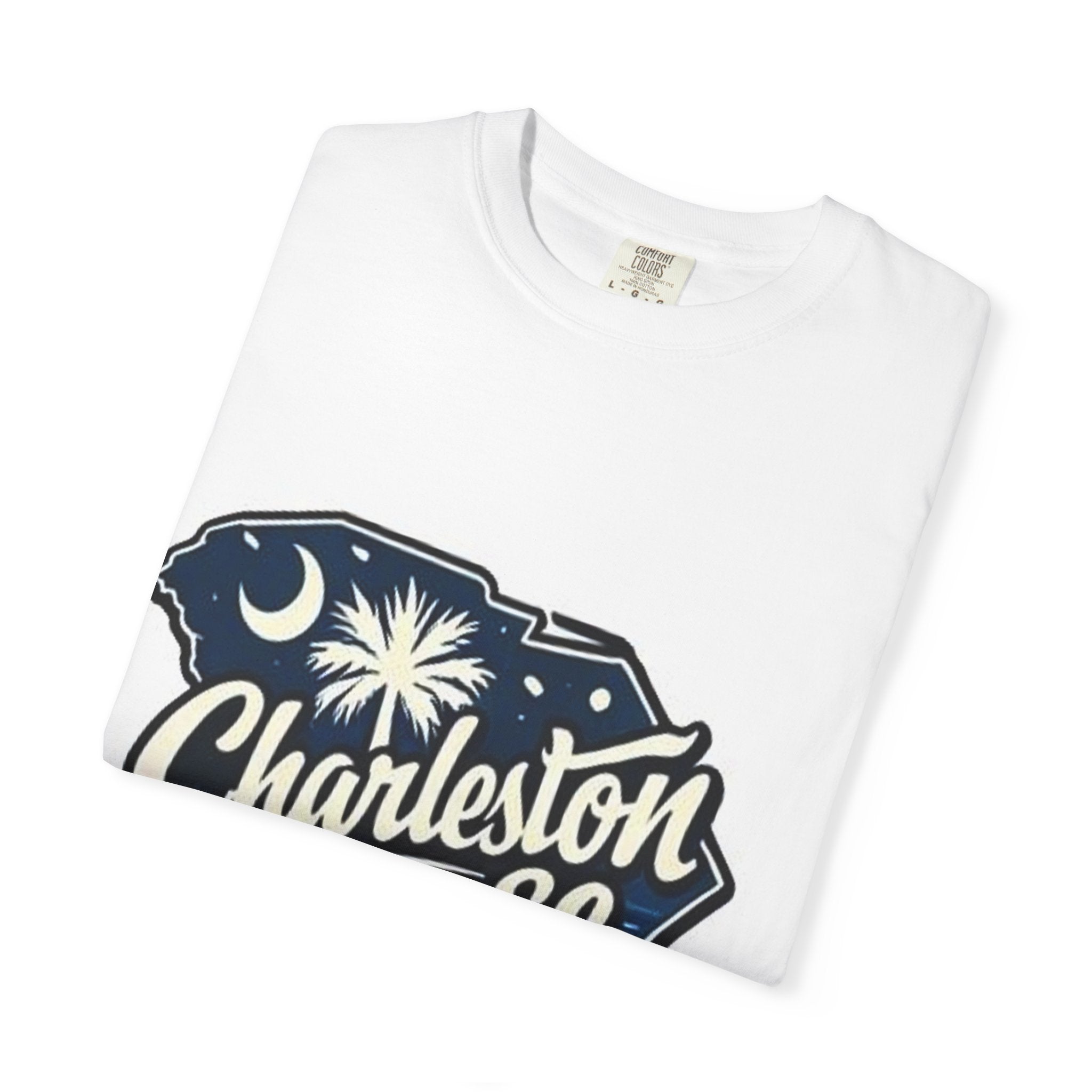 Charleston SC State Outline Logo