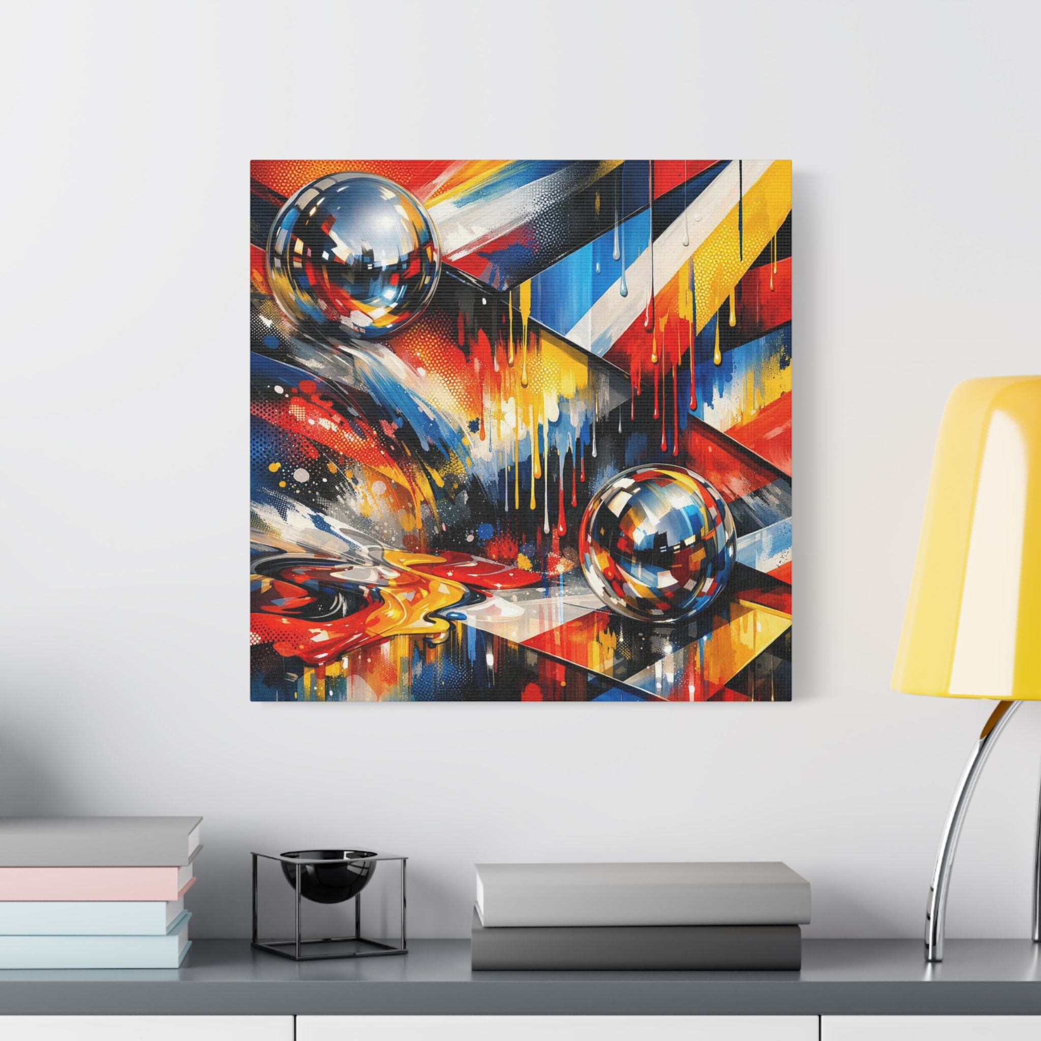 History of Art Series — Satin Canvas Print