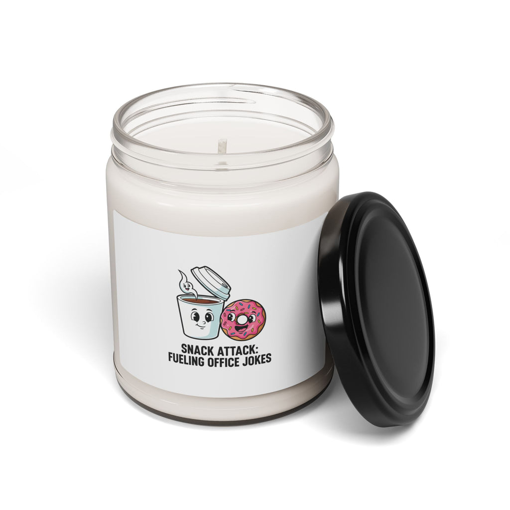 Snack Attack Candle, Soy Candle | Office Humor, Coffee Fuel