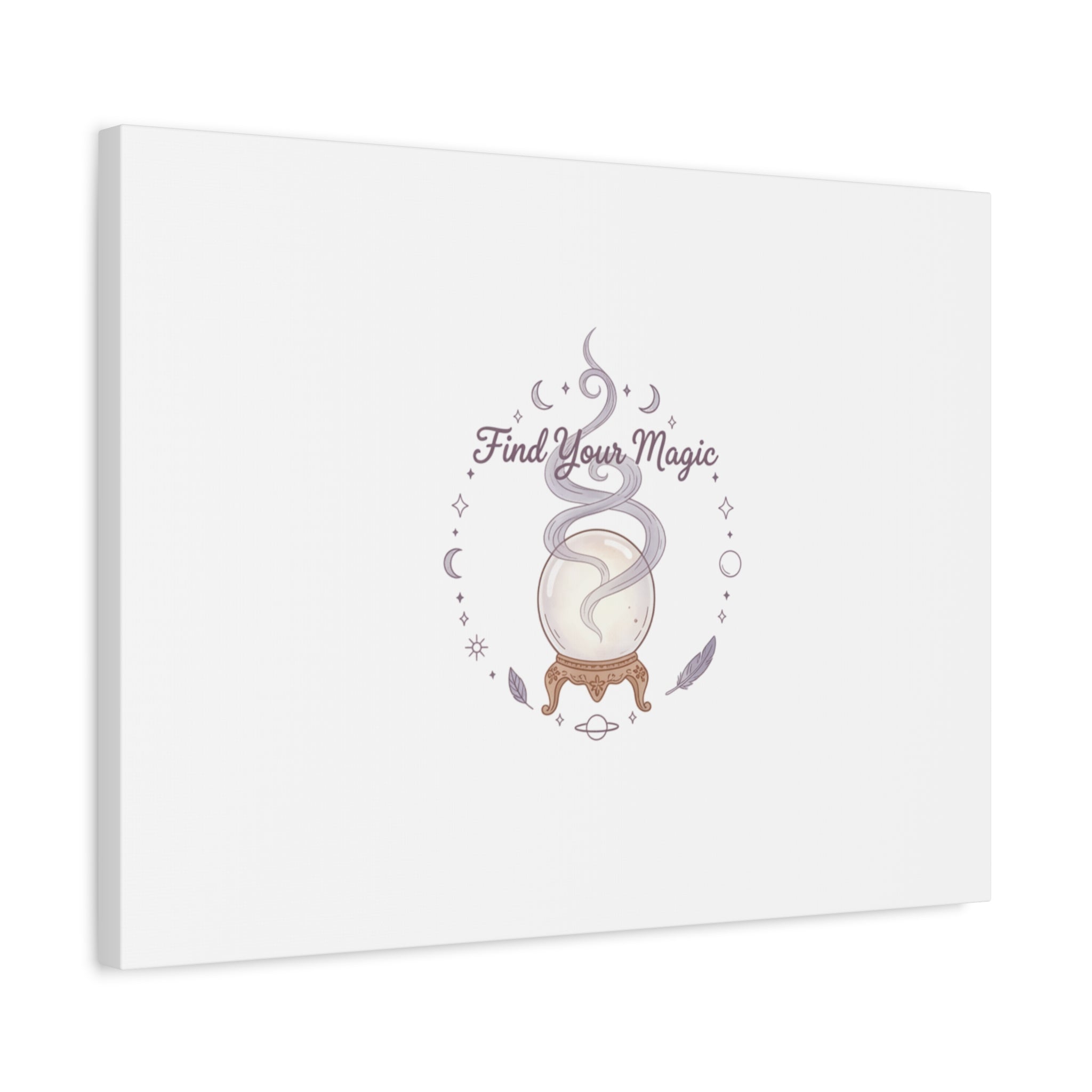 Find Your Magic Canvas | witchcore, moon phase, crystals