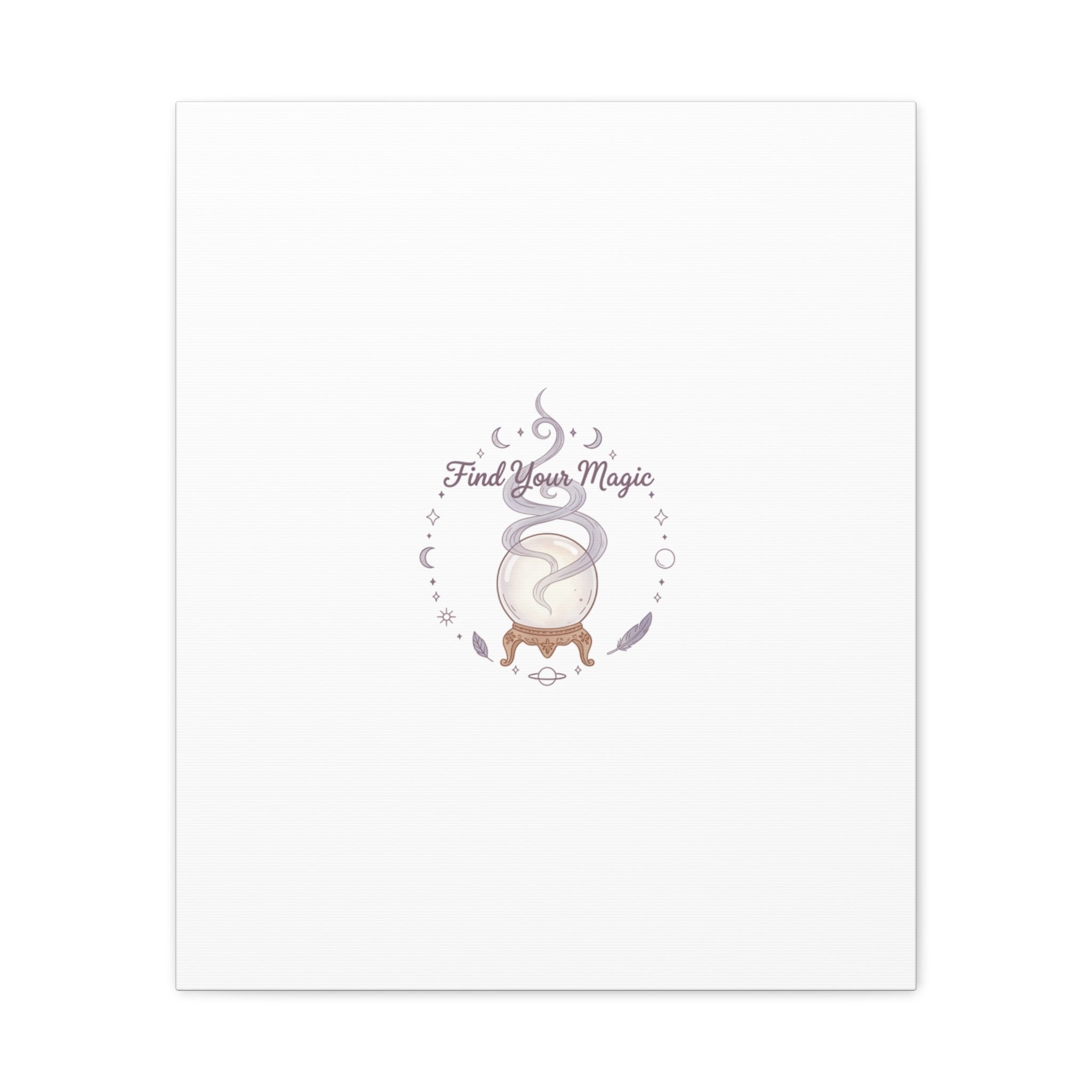Find Your Magic Canvas | witchcore, moon phase, crystals