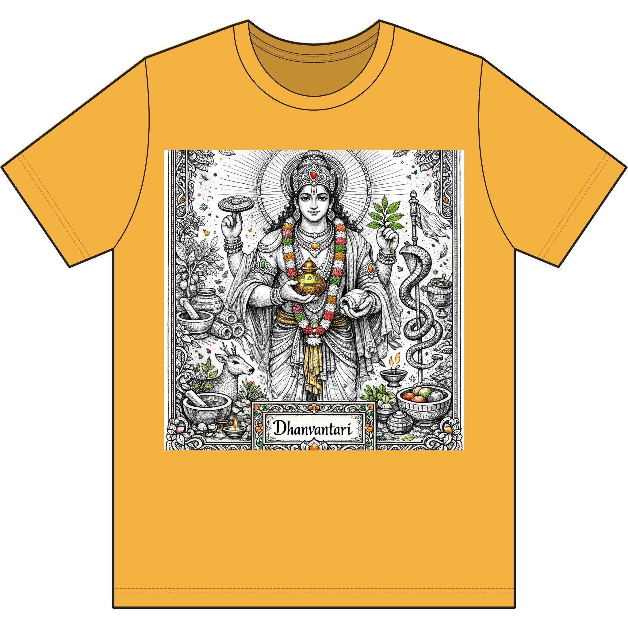 Dhanyantari the Healing Deity
