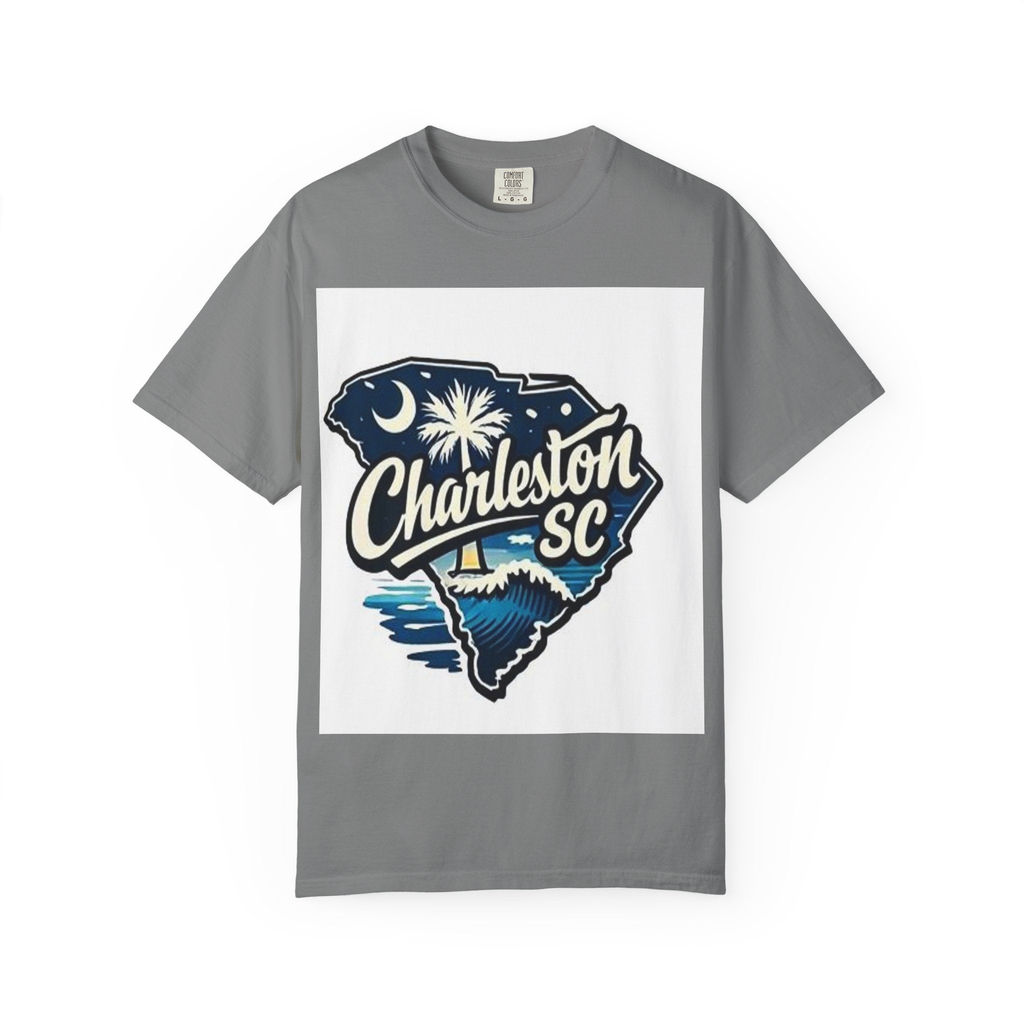Charleston SC State Outline Logo