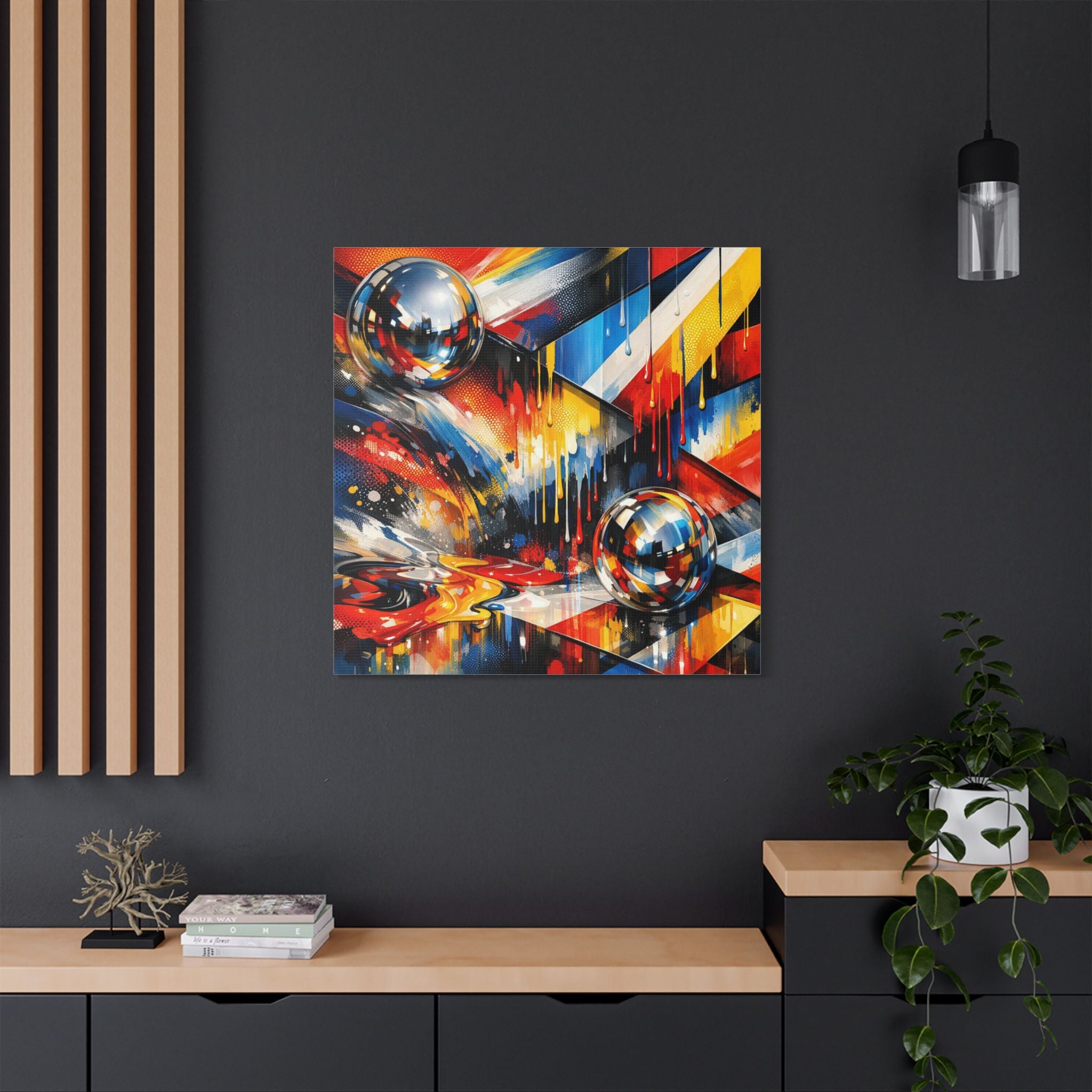 History of Art Series — Satin Canvas Print