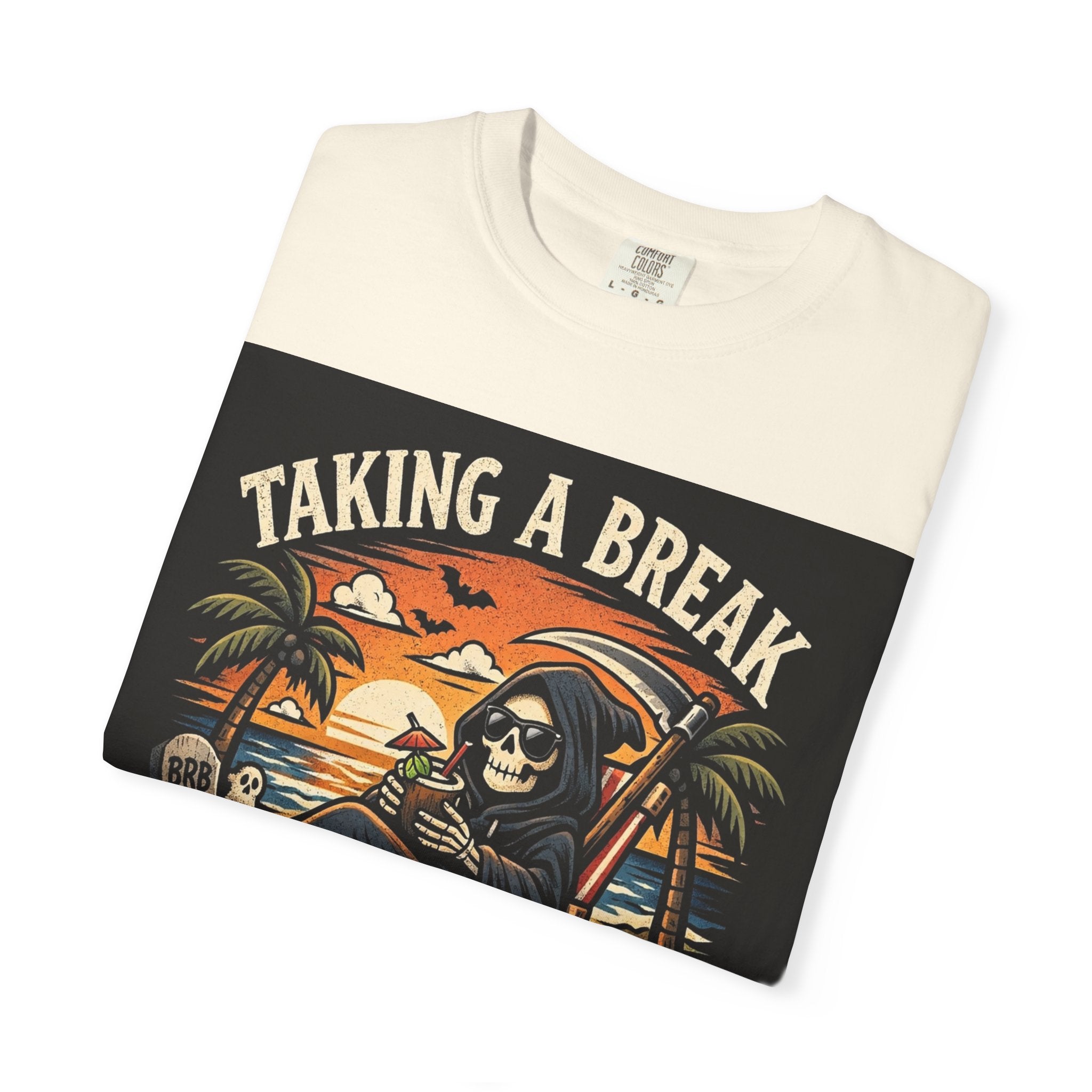 Grim Reaper's Beach Vacation