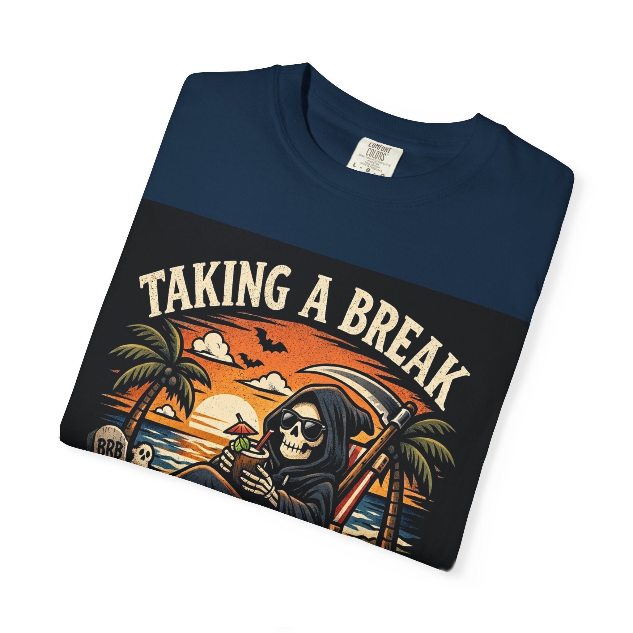 Grim Reaper's Beach Vacation