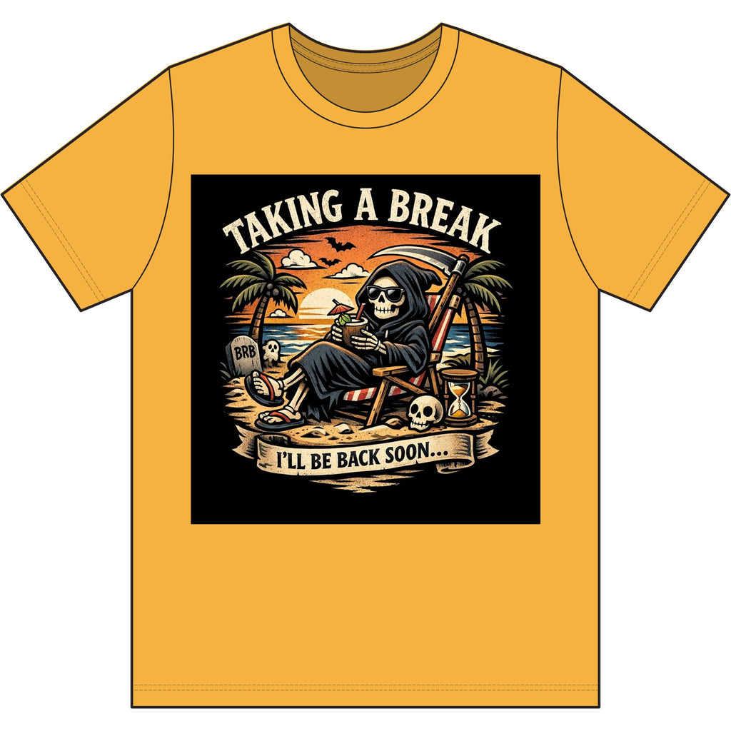 Grim Reaper Beach Vacation