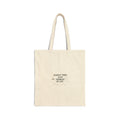 Cotton Canvas Tote Bag