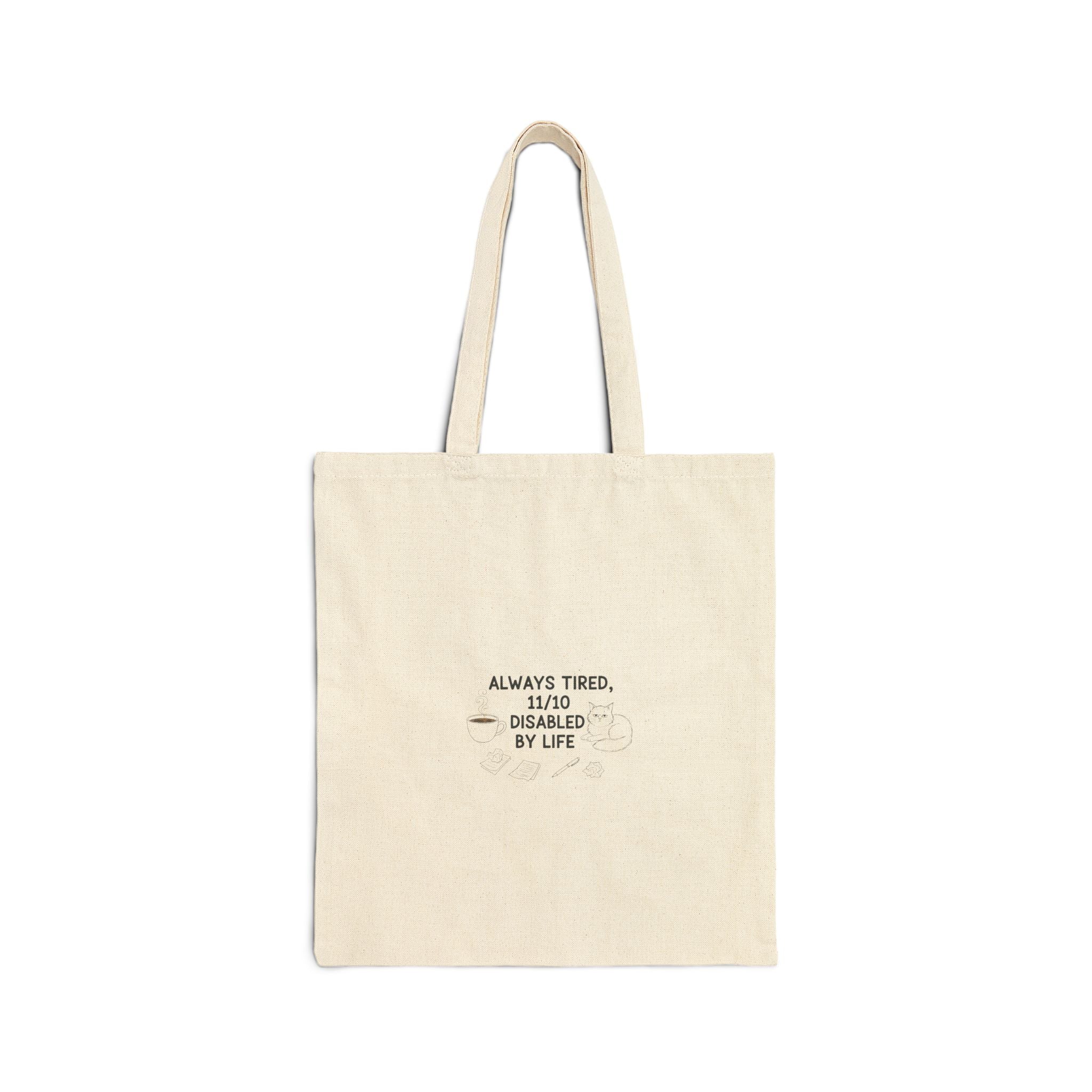 Cotton Canvas Tote Bag