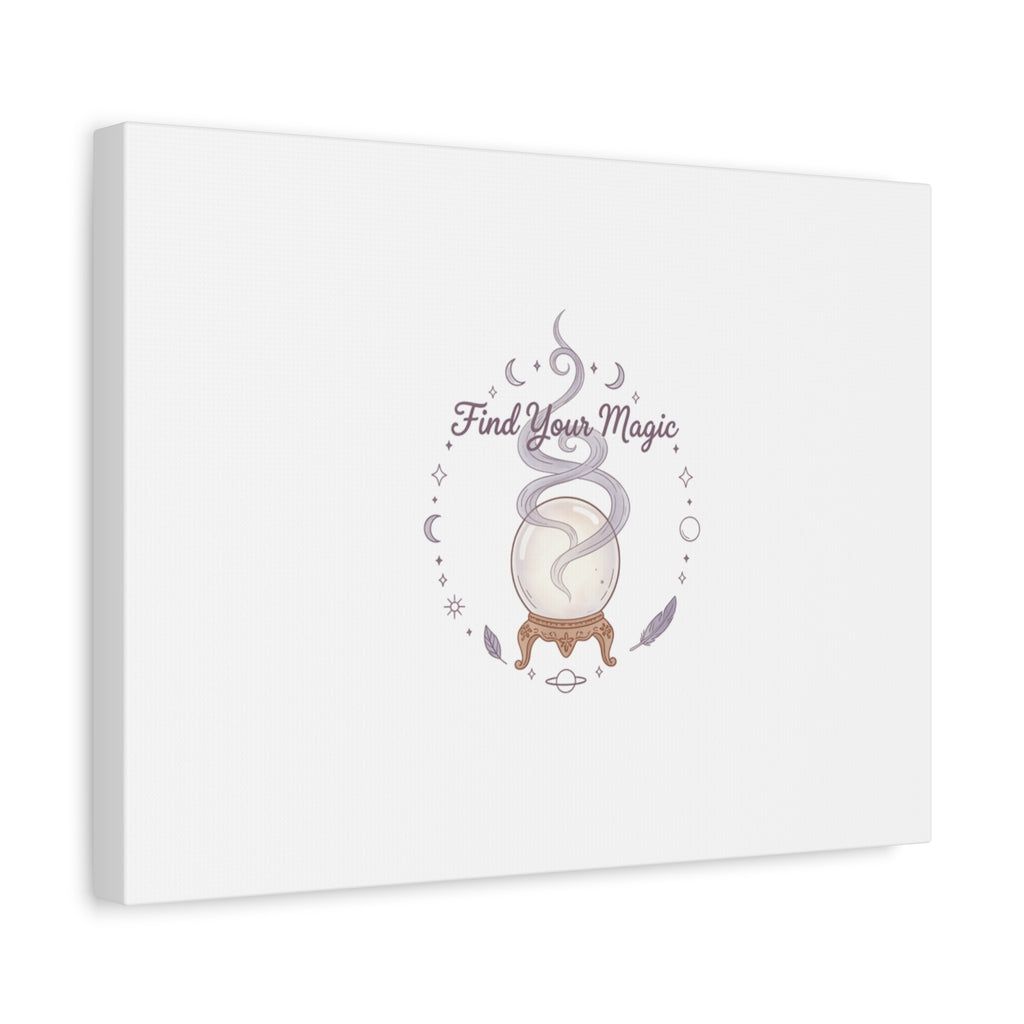 Find Your Magic Canvas | witchcore, moon phase, crystals