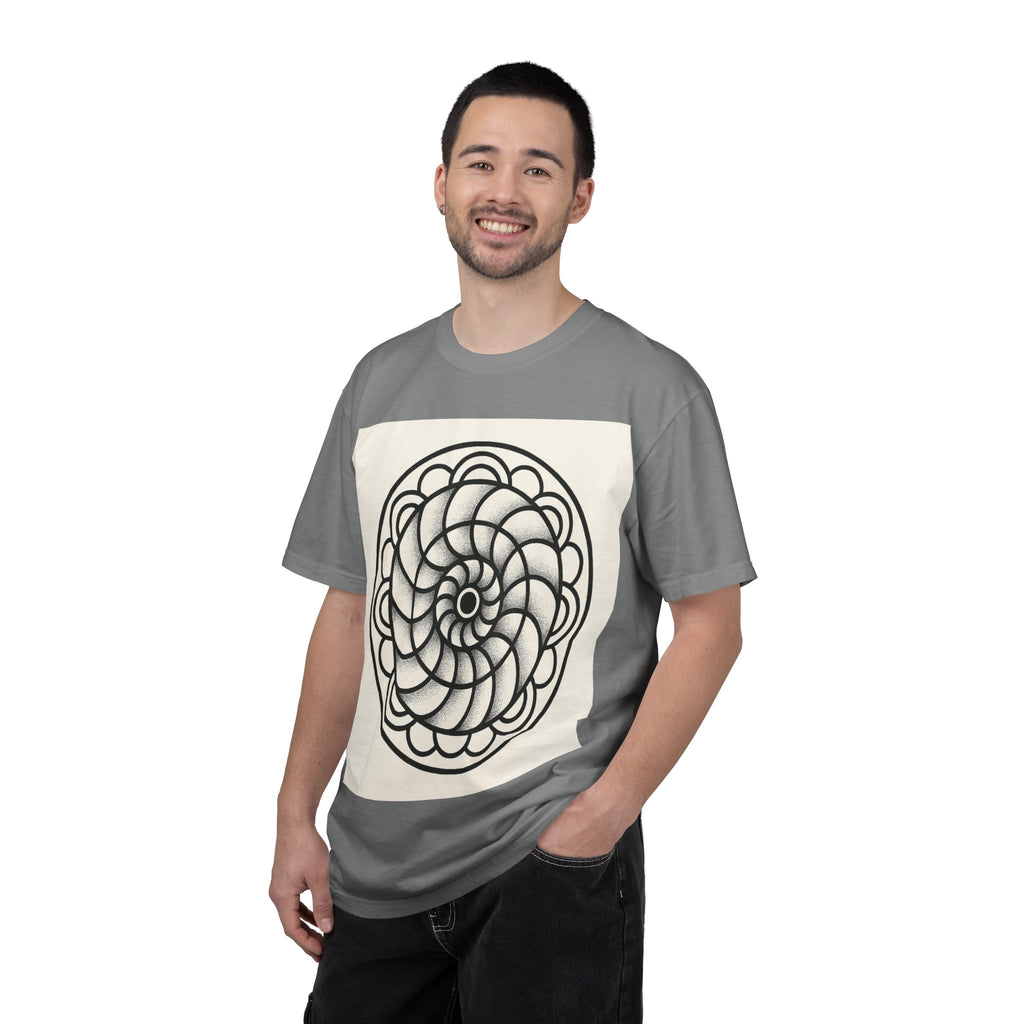 Intricate Black and White Mandala Design