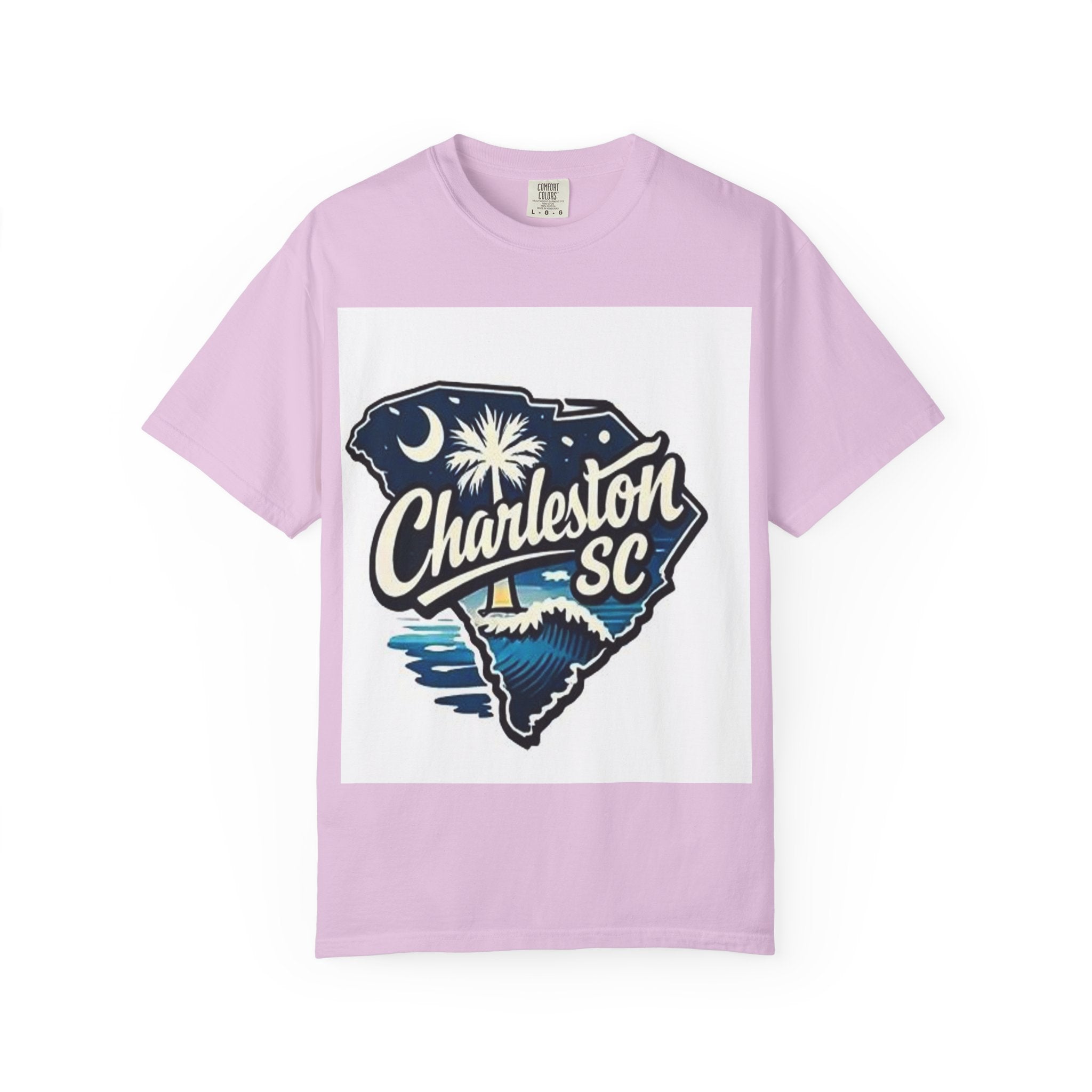 Charleston SC State Outline Logo