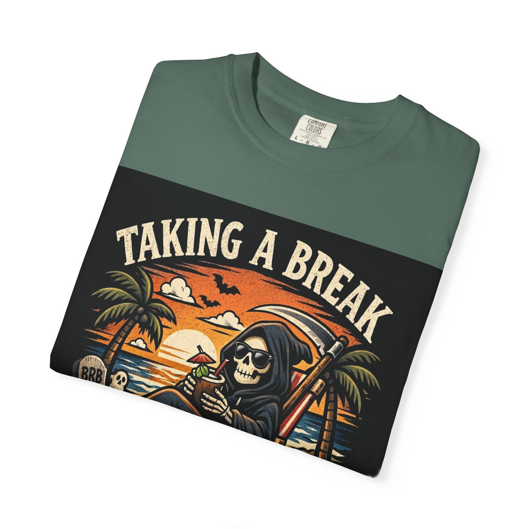 Grim Reaper's Beach Vacation