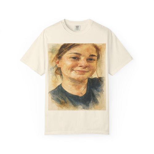 Contemplative Portrait in Watercolor