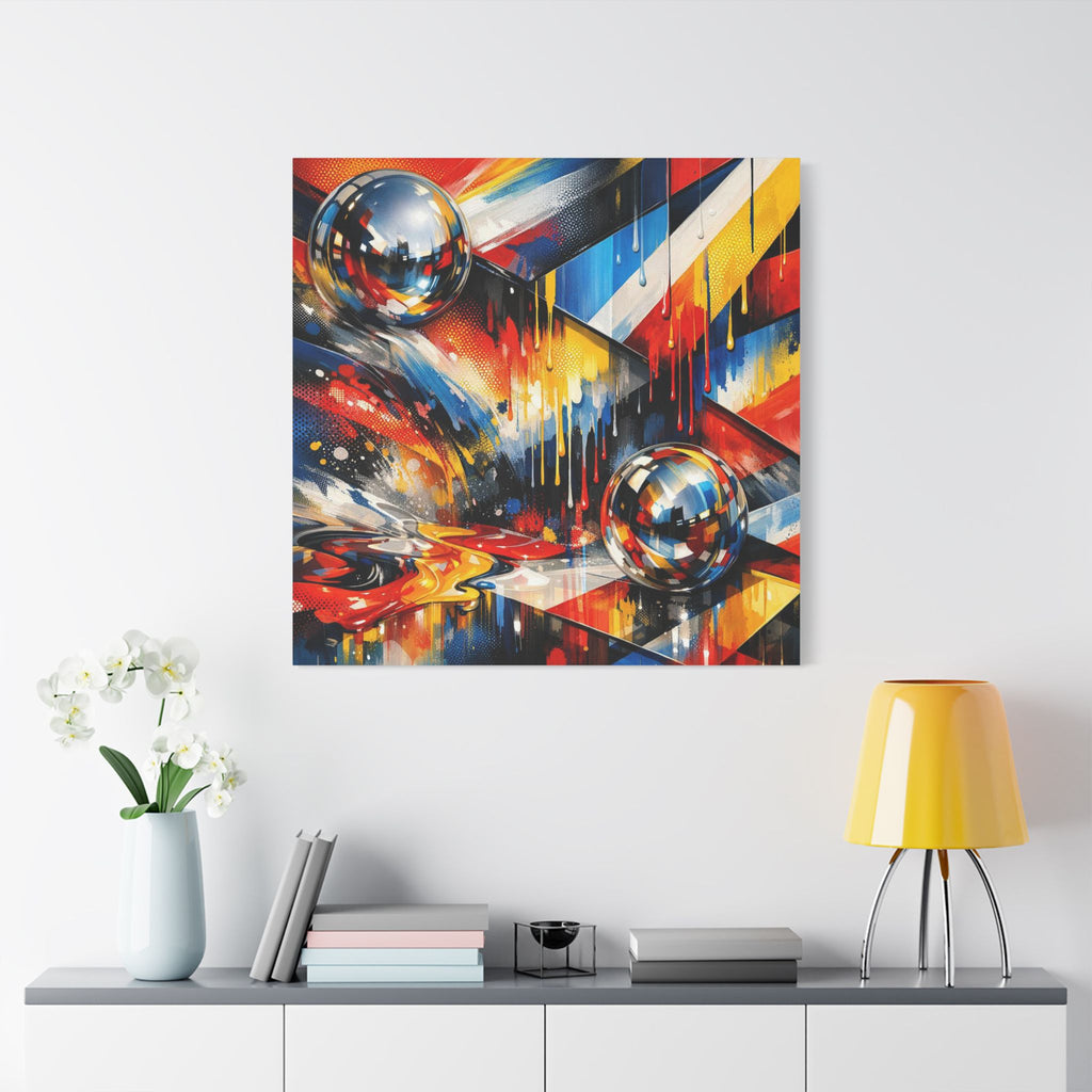 History of Art Series — Satin Canvas Print