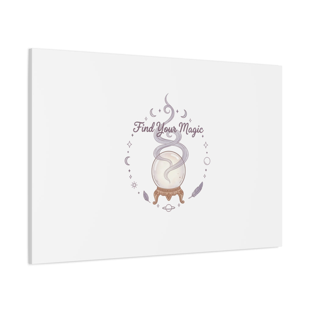 Find Your Magic Canvas | witchcore, moon phase, crystals