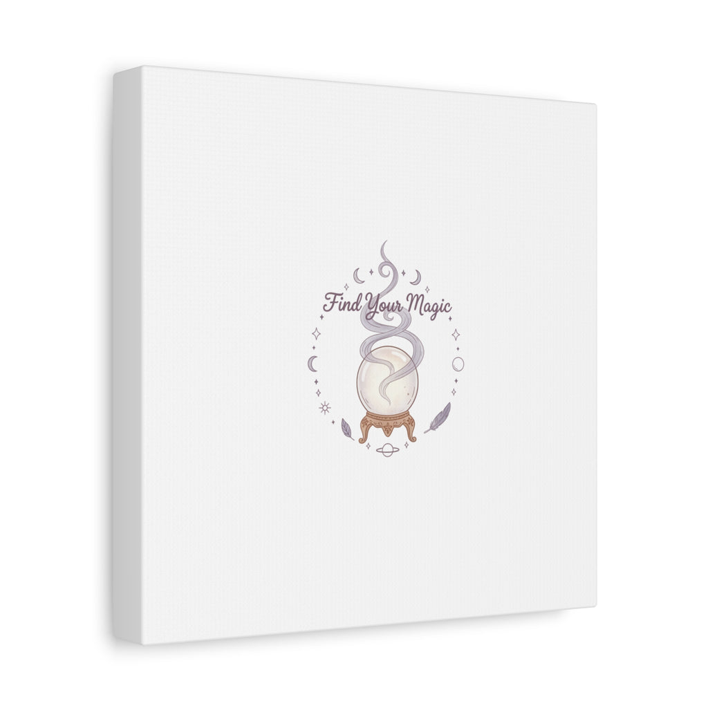 Find Your Magic Canvas | witchcore, moon phase, crystals