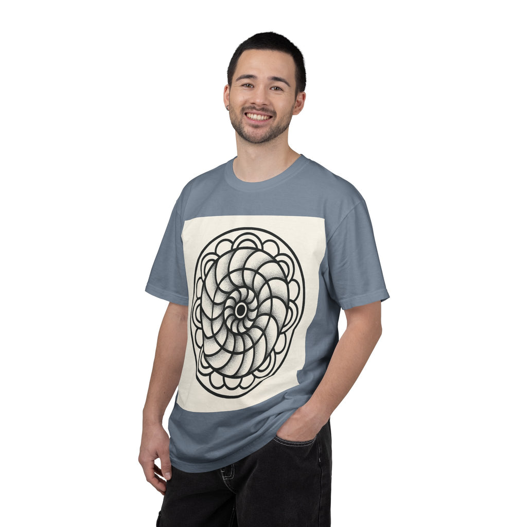 Intricate Black and White Mandala Design