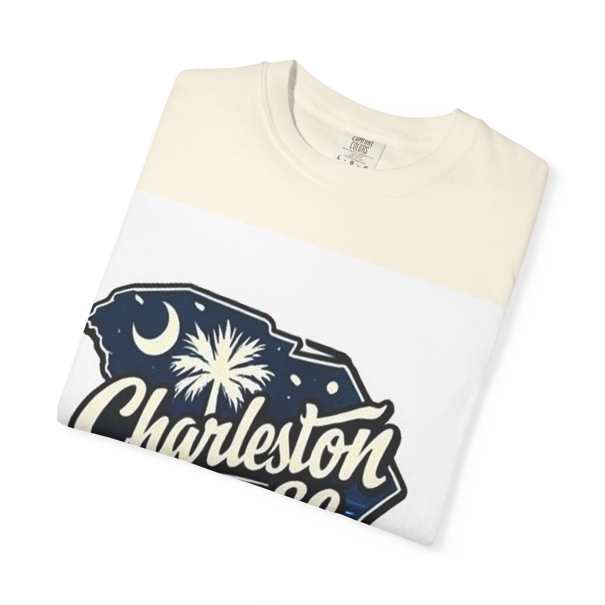 Charleston SC State Outline Logo