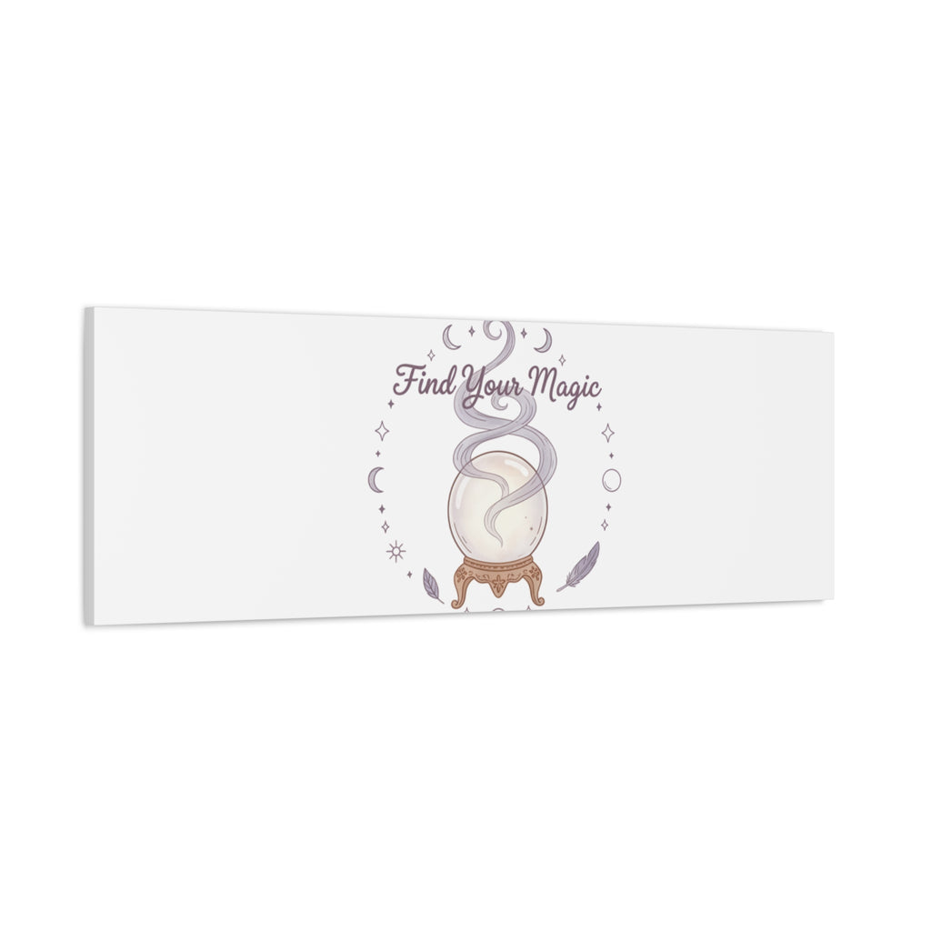 Find Your Magic Canvas | witchcore, moon phase, crystals