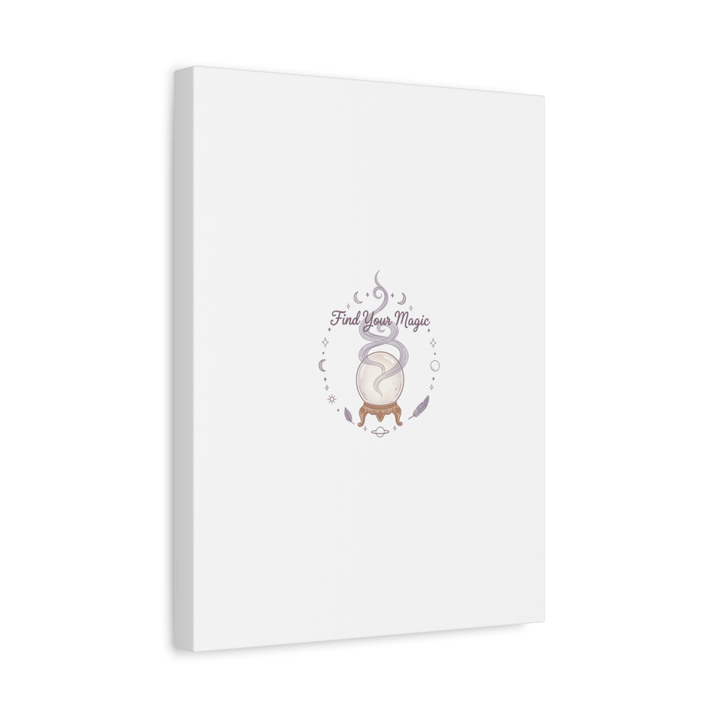 Find Your Magic Canvas | witchcore, moon phase, crystals