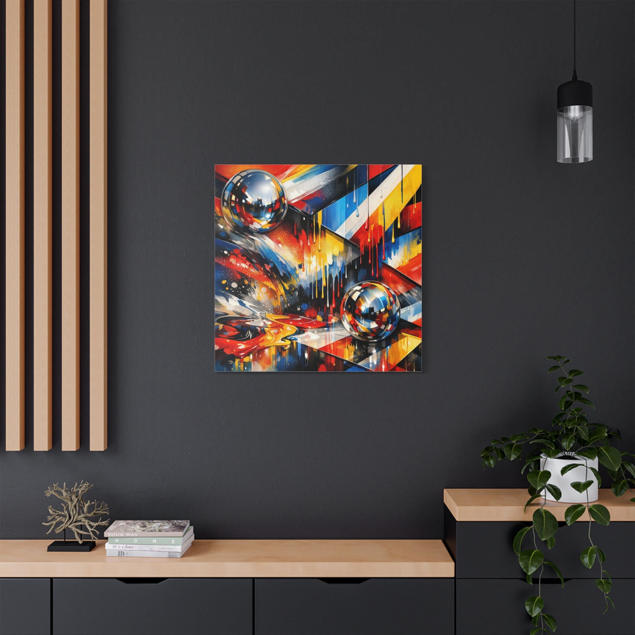 History of Art Series — Satin Canvas Print