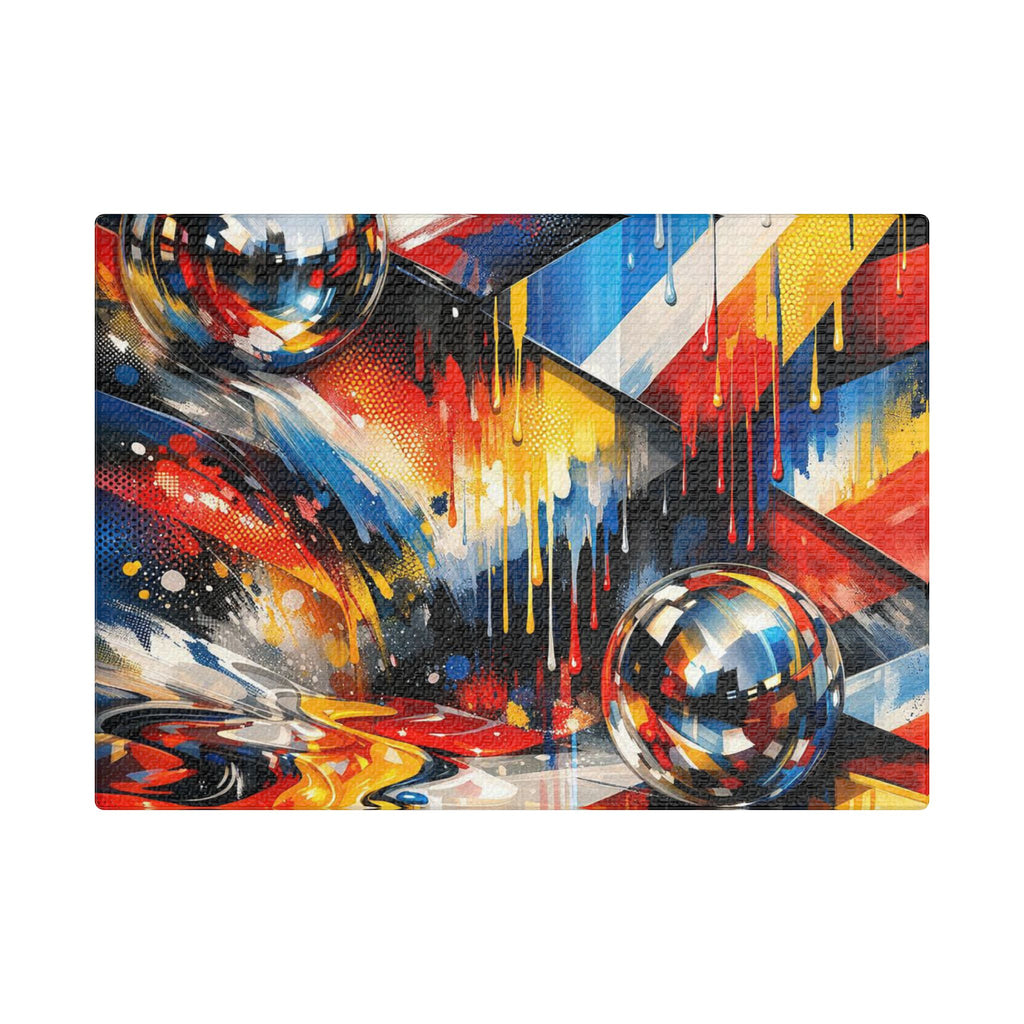 History of Art Series — Satin Canvas Print