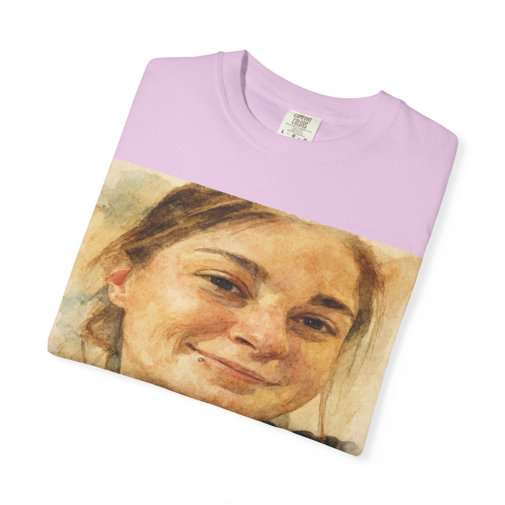 Contemplative Portrait in Watercolor