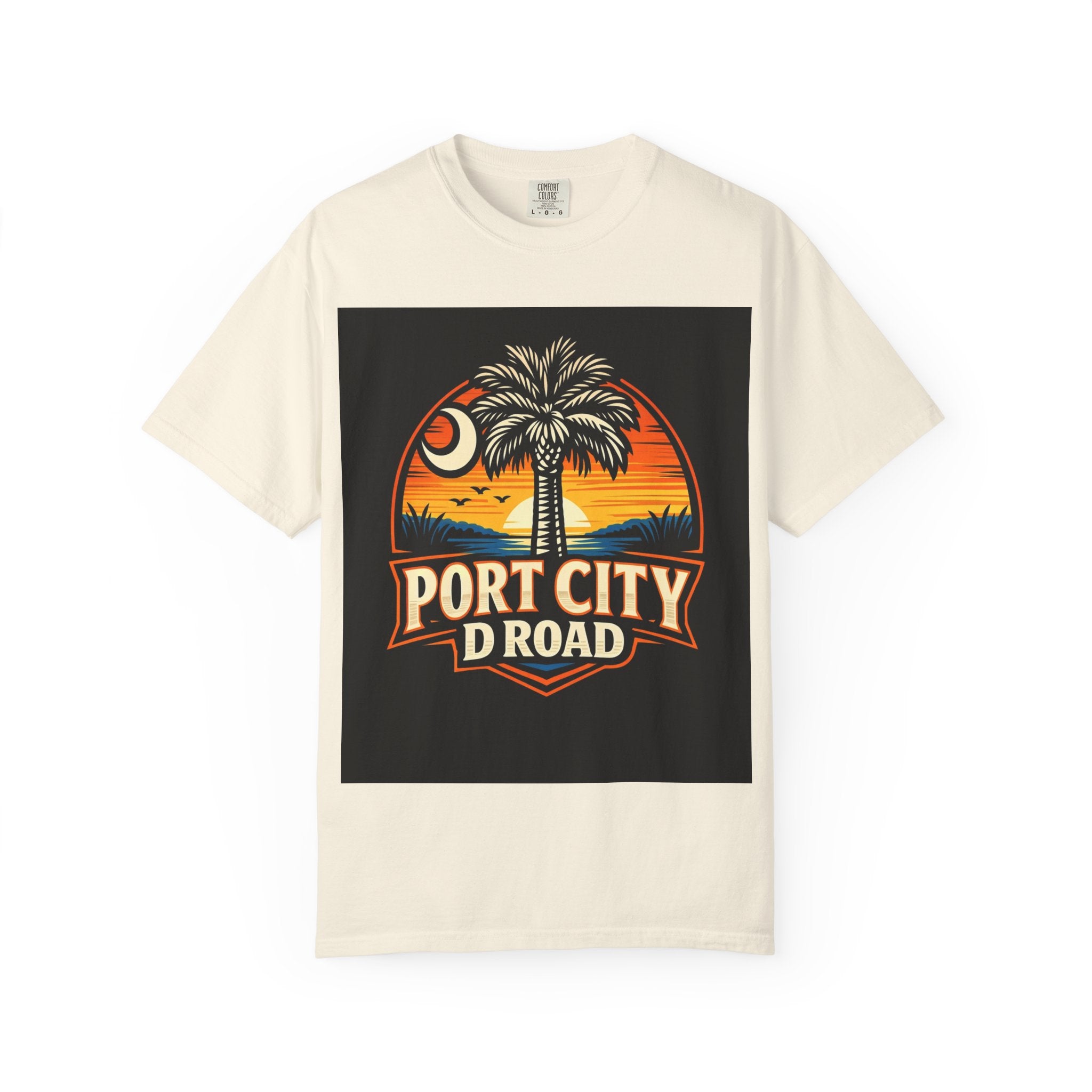 Tropical Sunset Palm