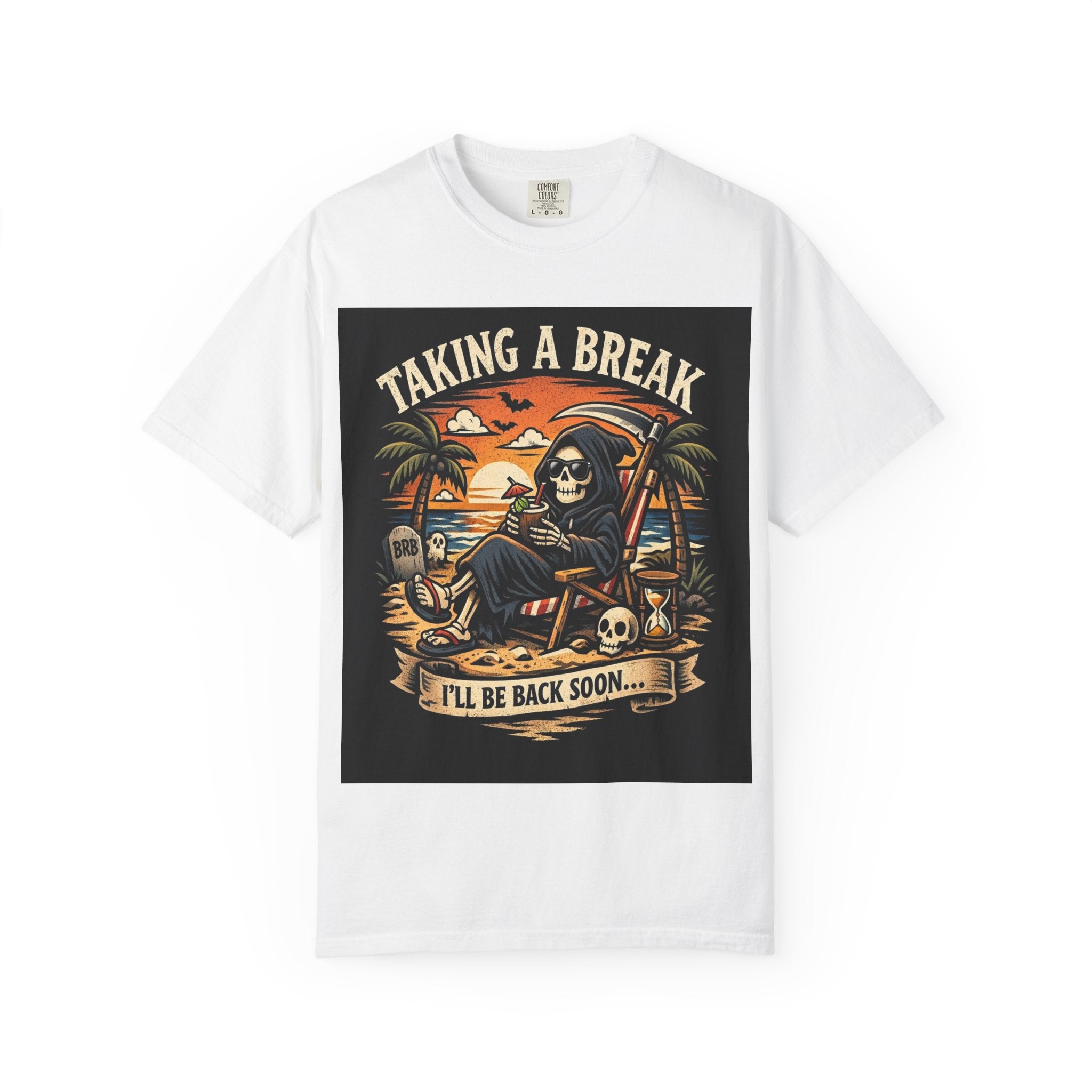 Grim Reaper's Beach Vacation