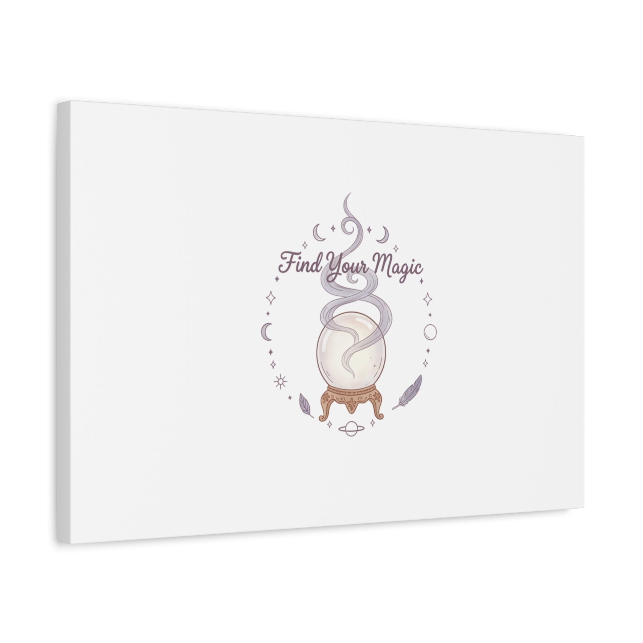 Find Your Magic Canvas | witchcore, moon phase, crystals